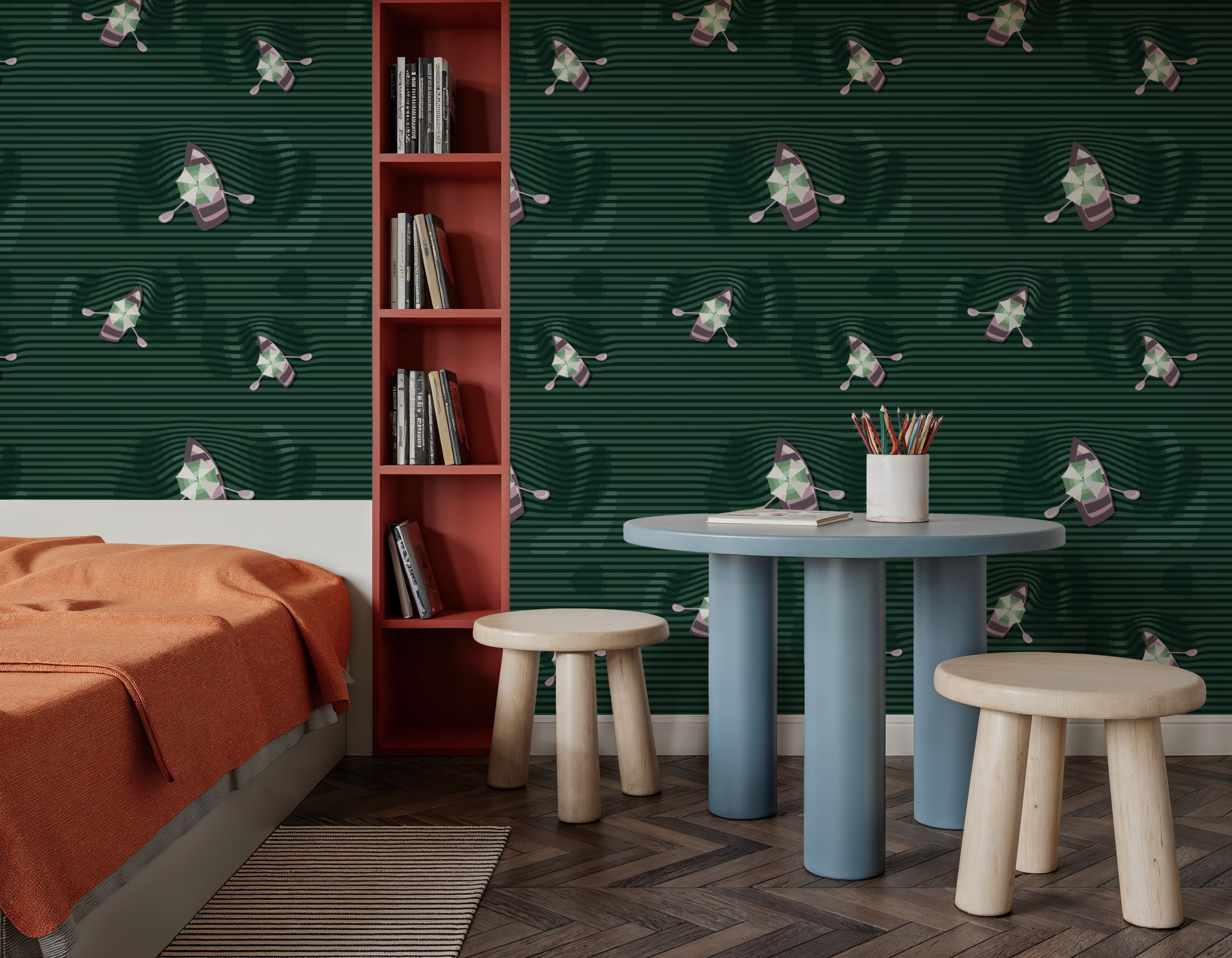 Lazy Paddle, Emerald