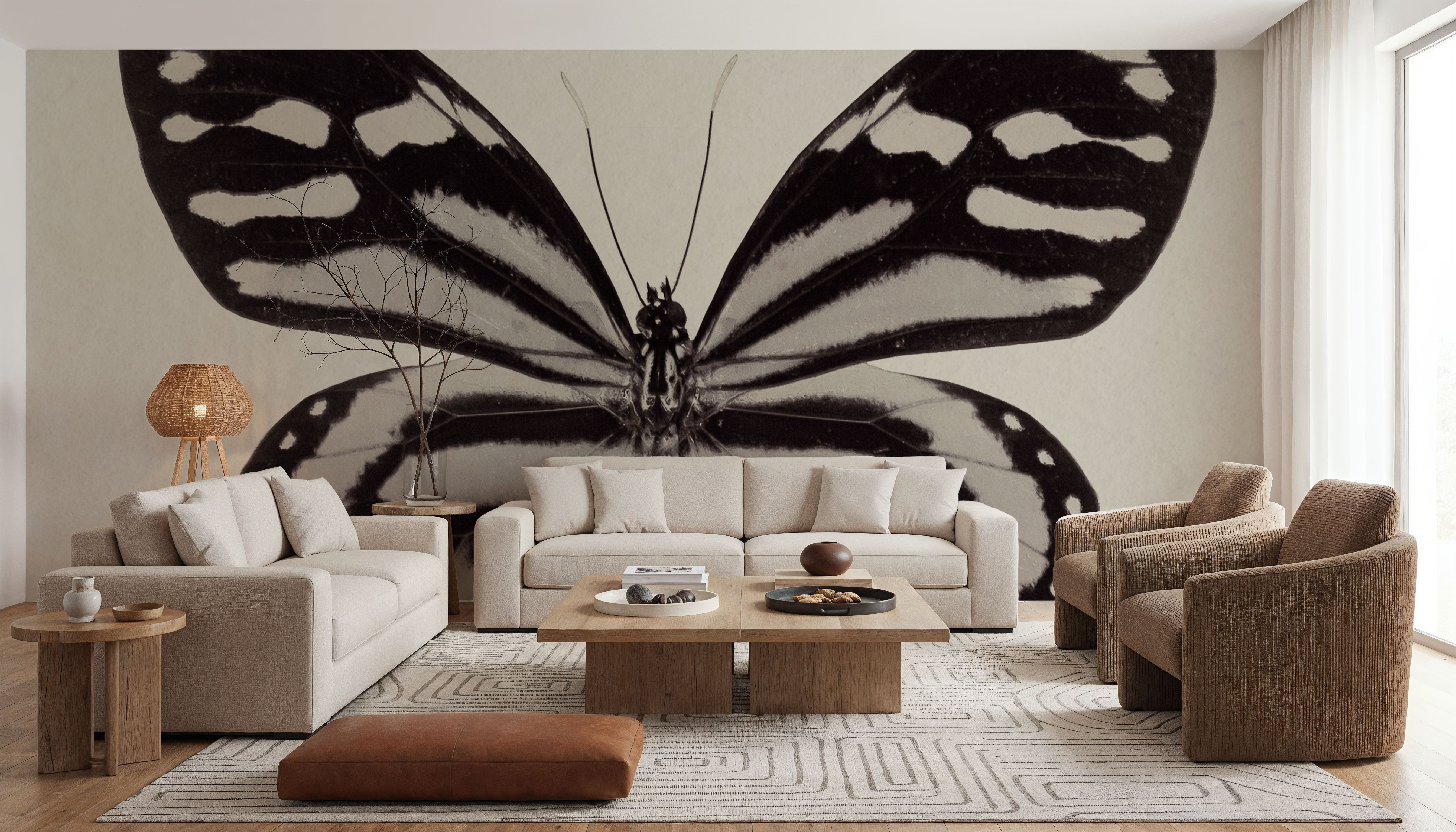 Butterfly VIII Gray