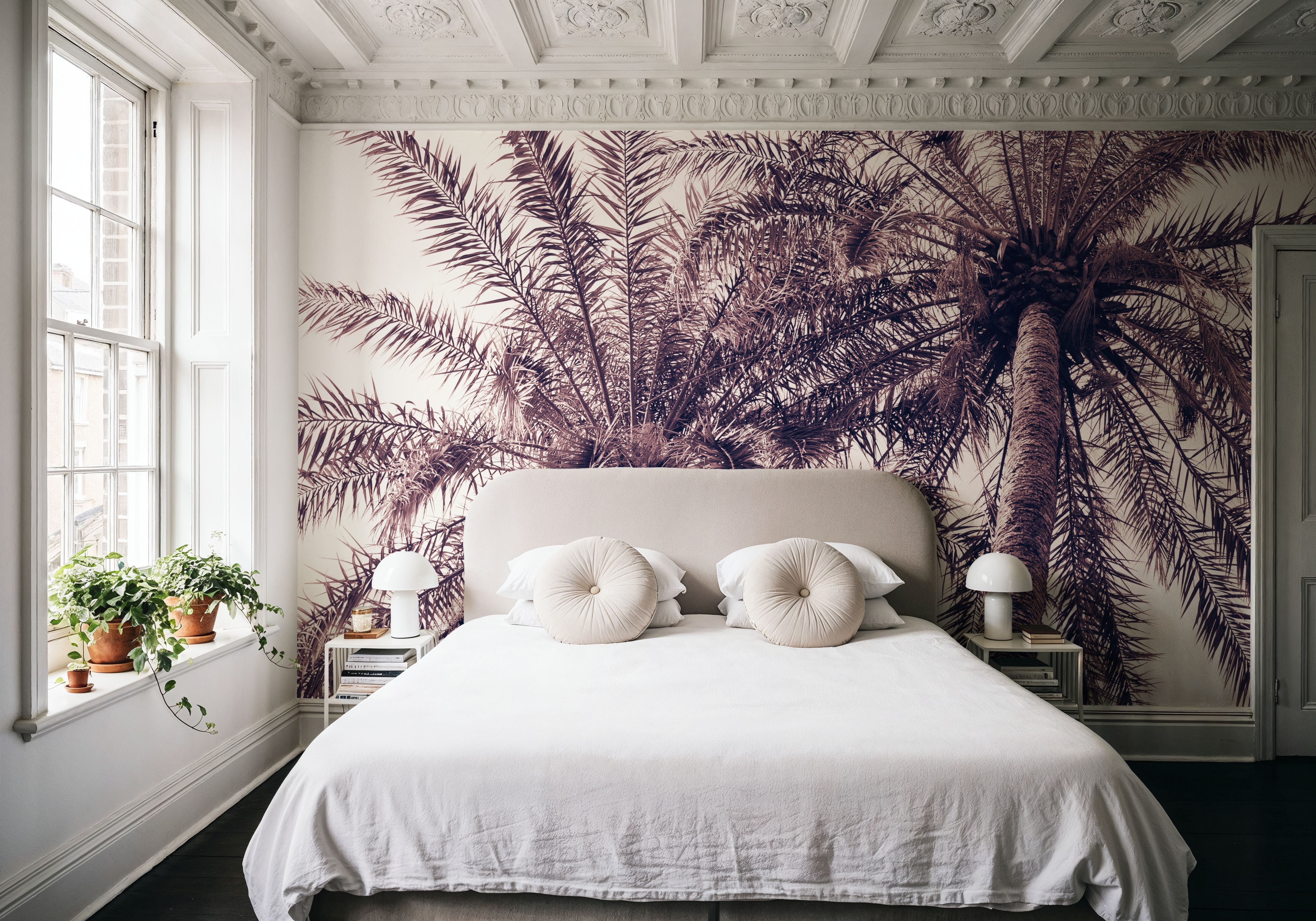 Pink Palms Horizontal