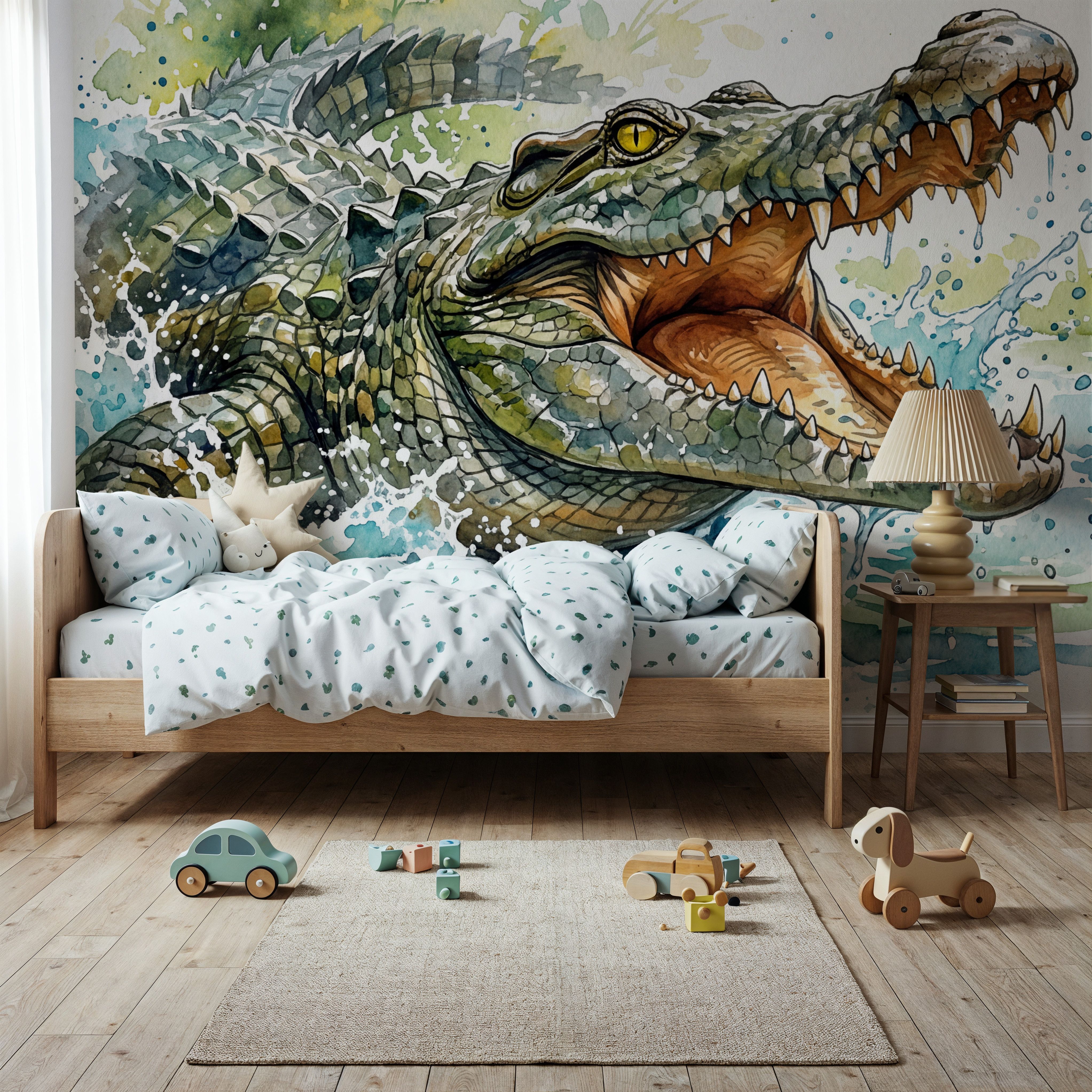 Crocodile - Watercolor Predators Series