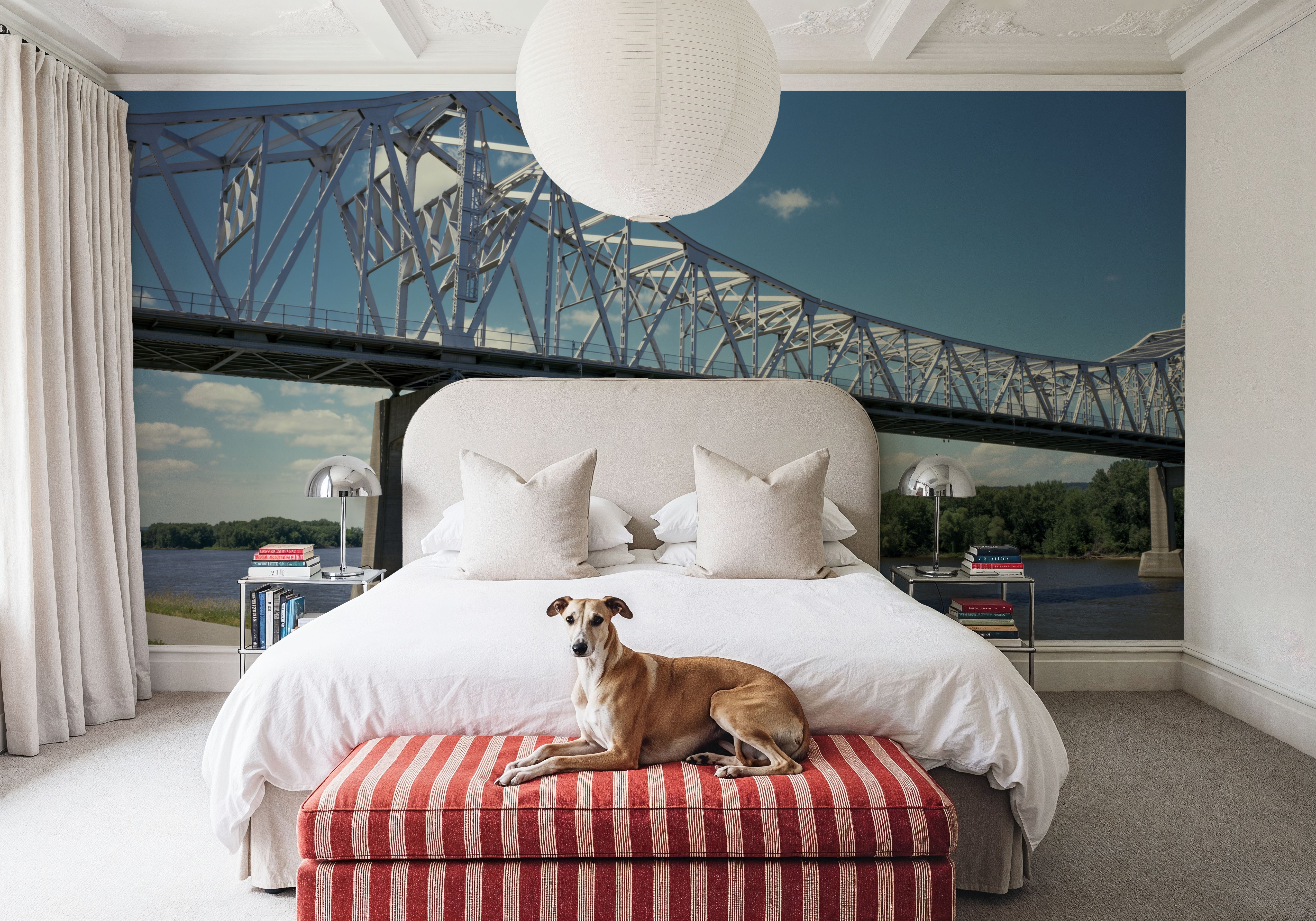 Tranquil Bridge Crossing