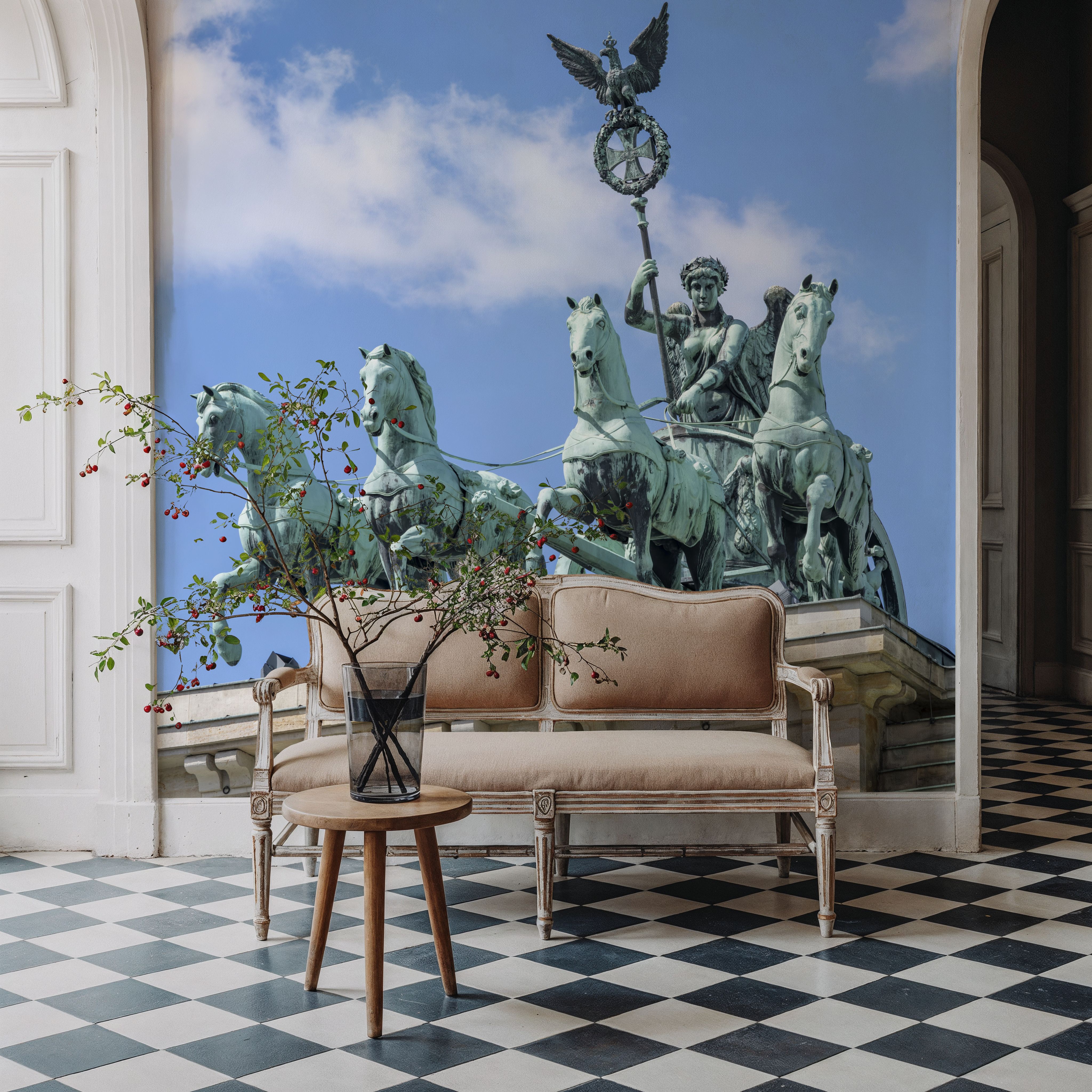 Quadriga Up Close