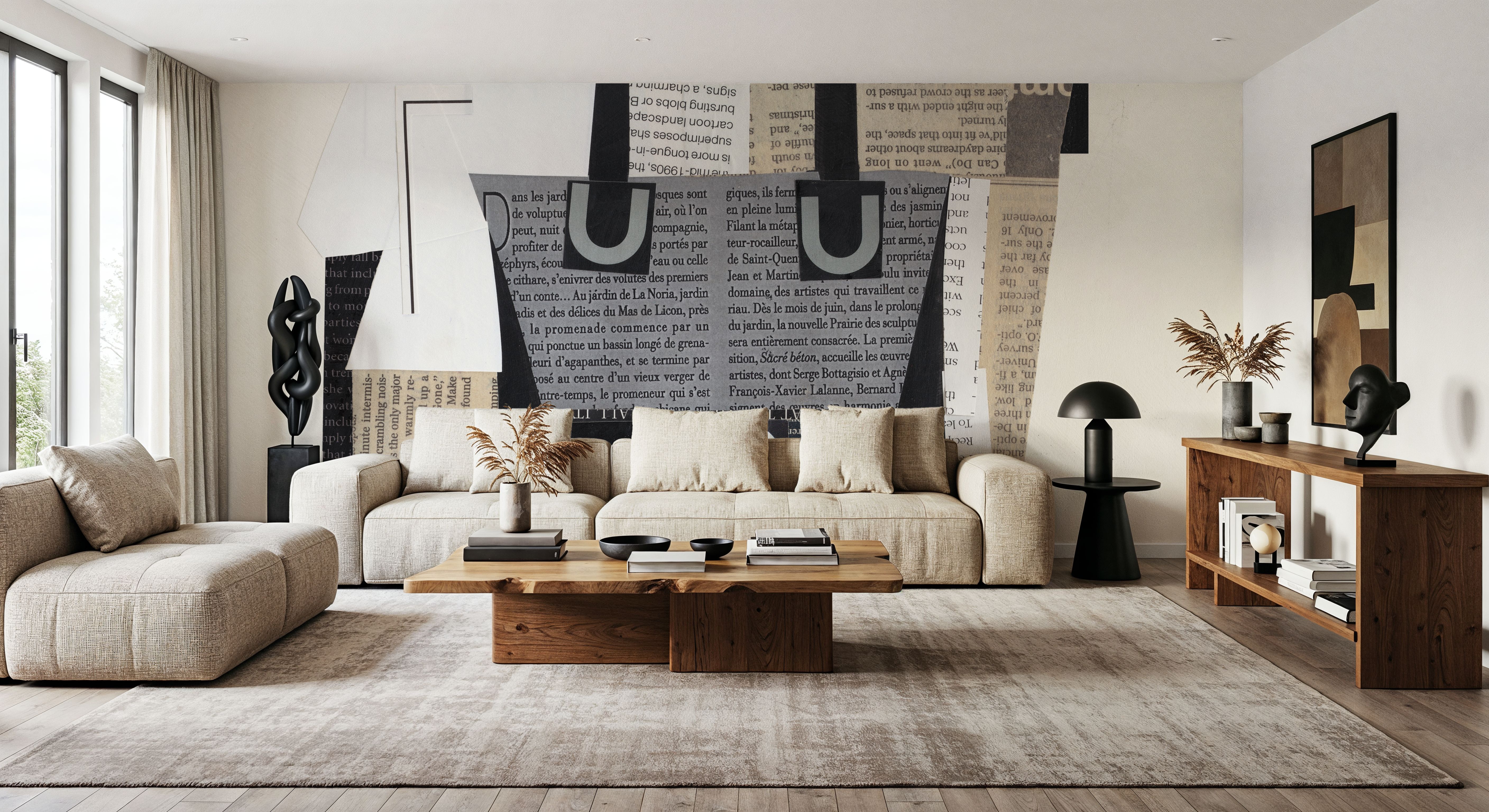 Paper Bag II, Tapeten