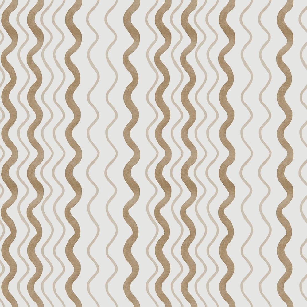 Wavy Stripes, Mocha
