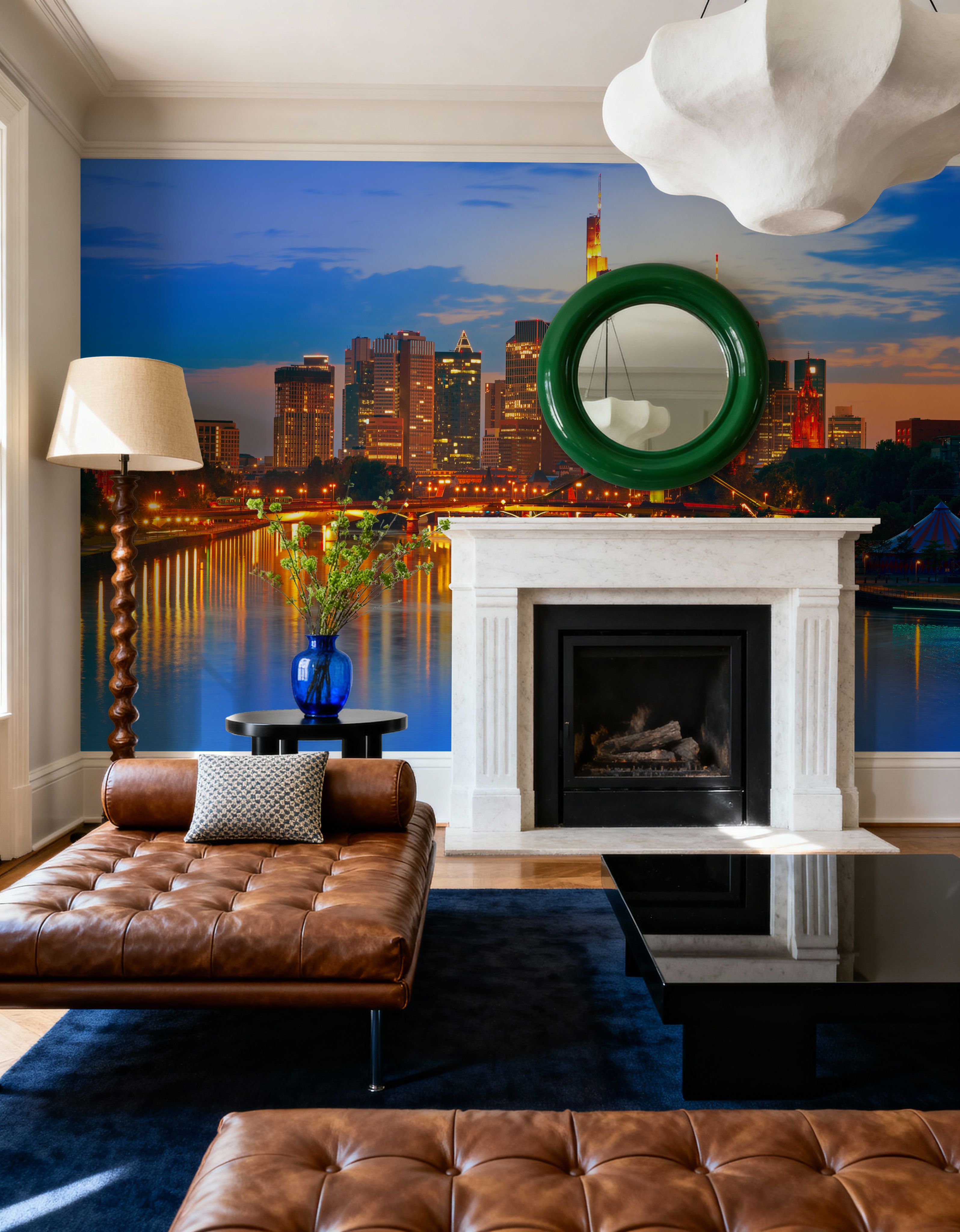 Urban Twilight Reflections