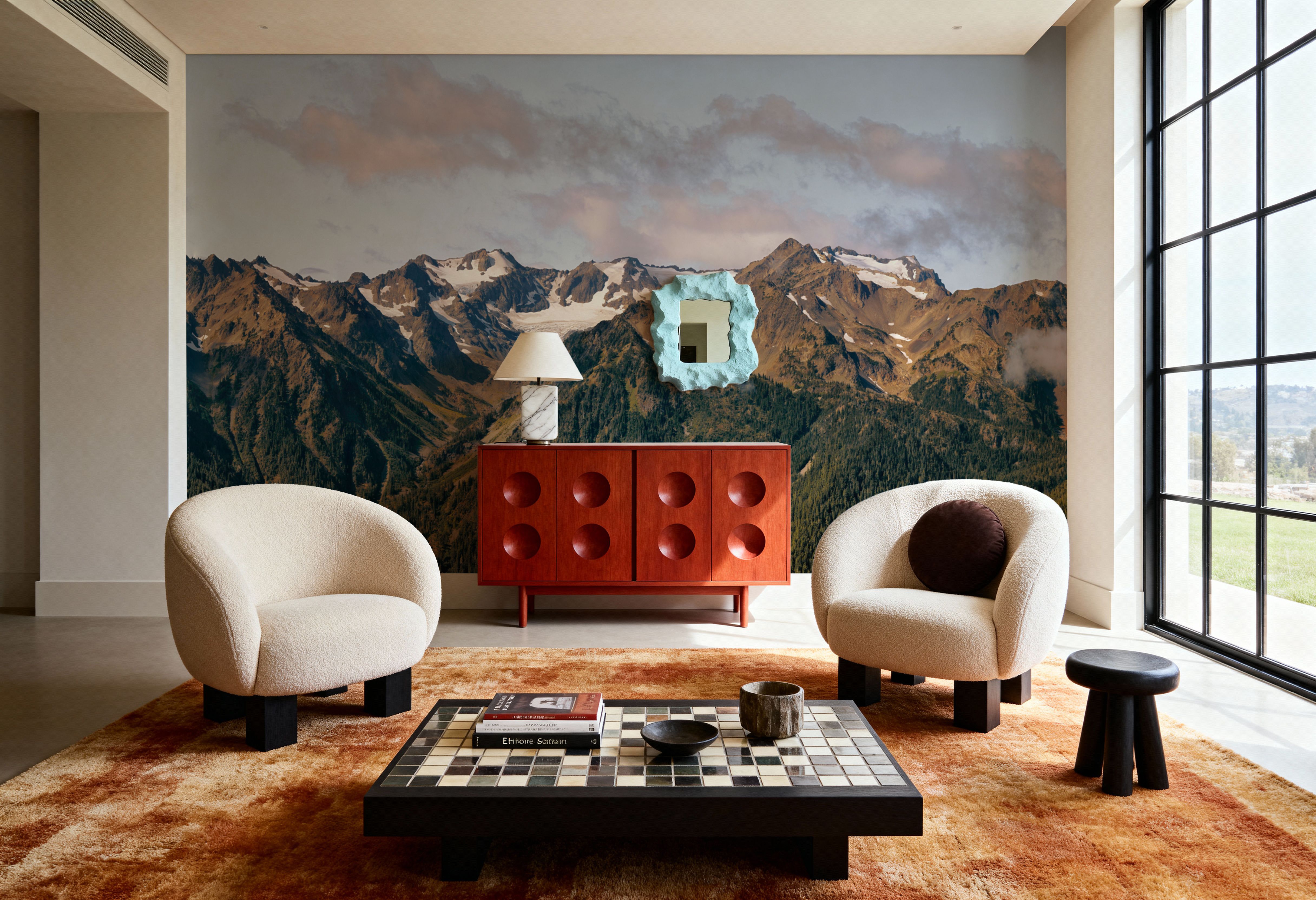 Olympic Mountains, Wallpaper