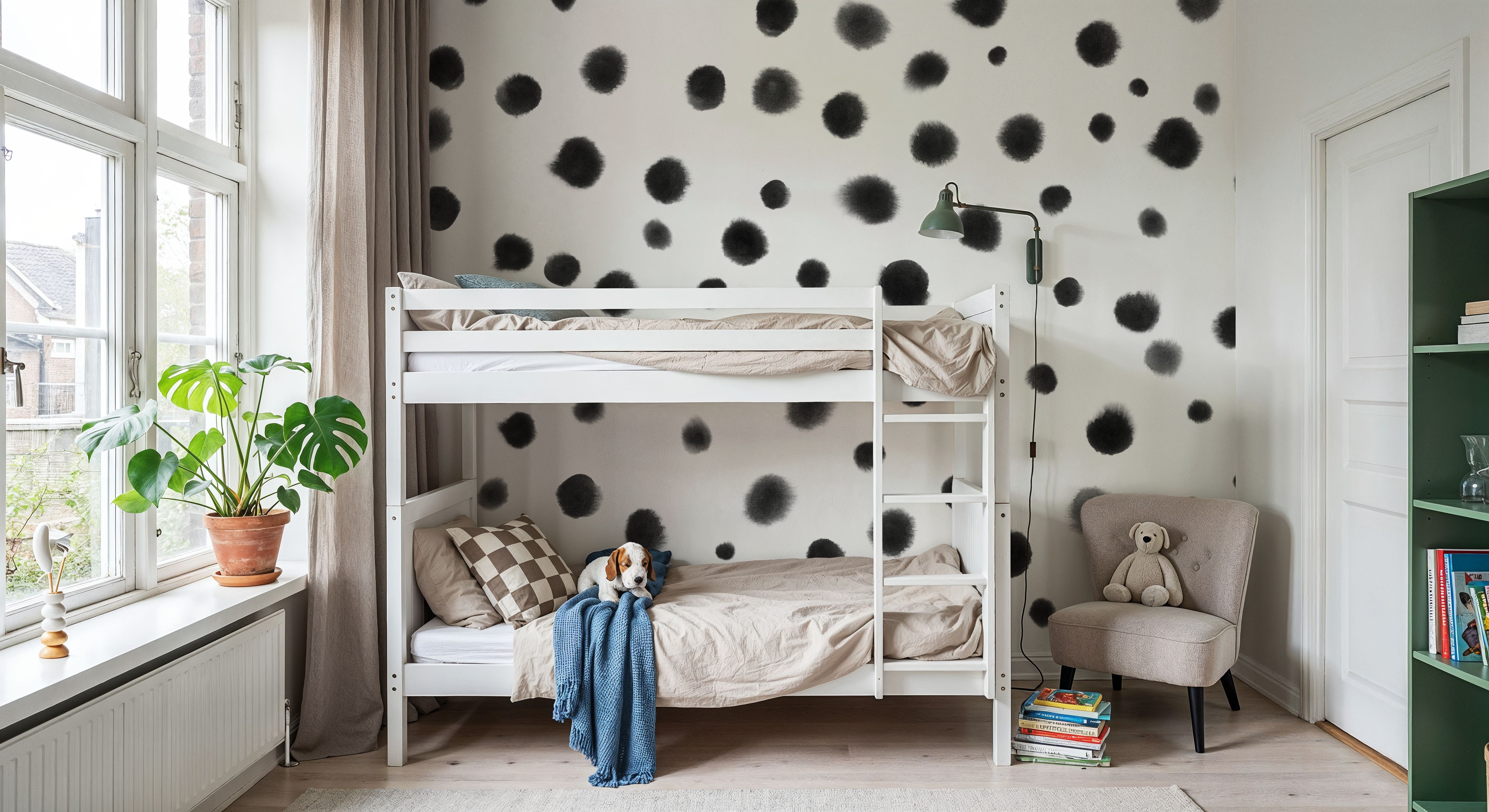 Dalmatian, Black & White