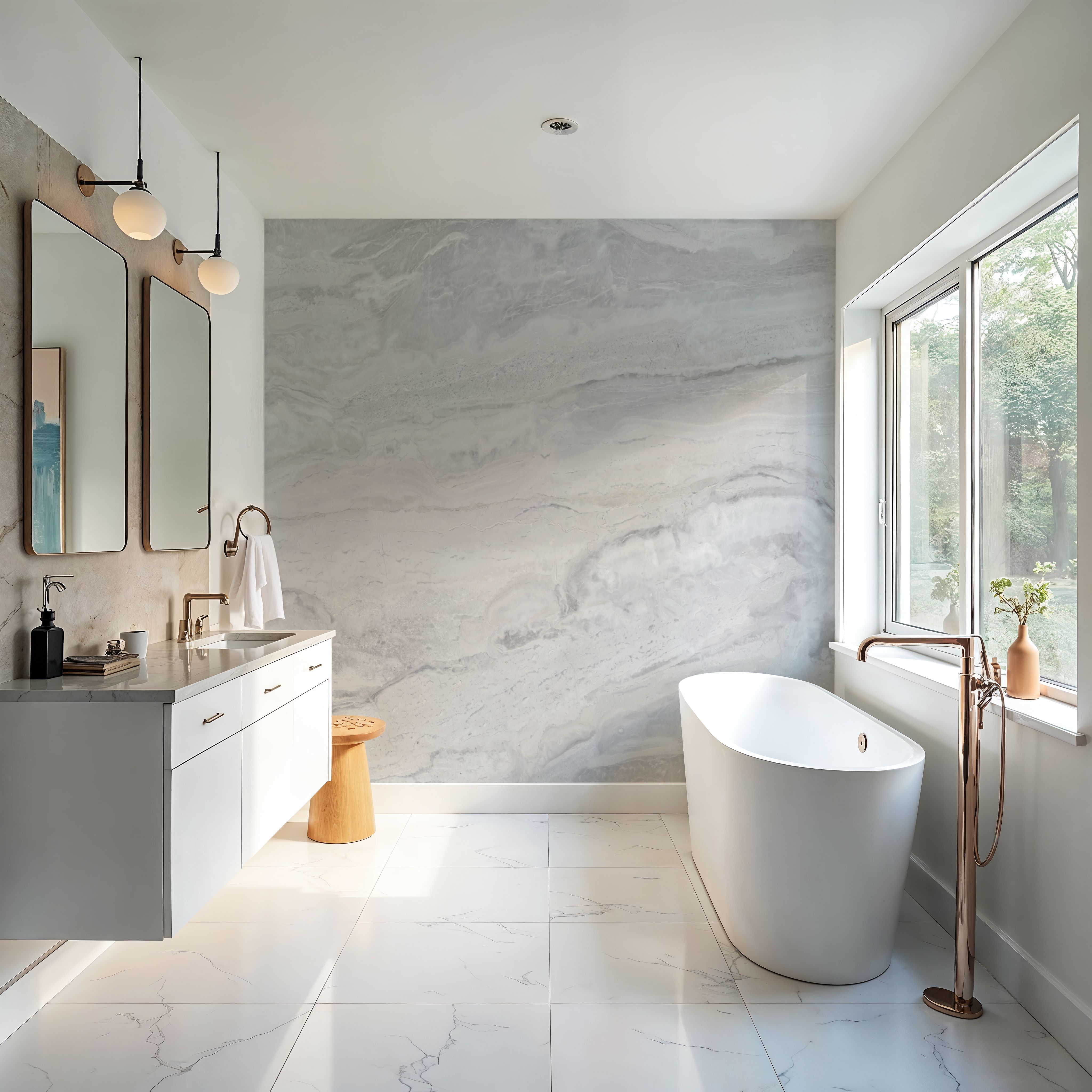 Pentelicus Venato Marble