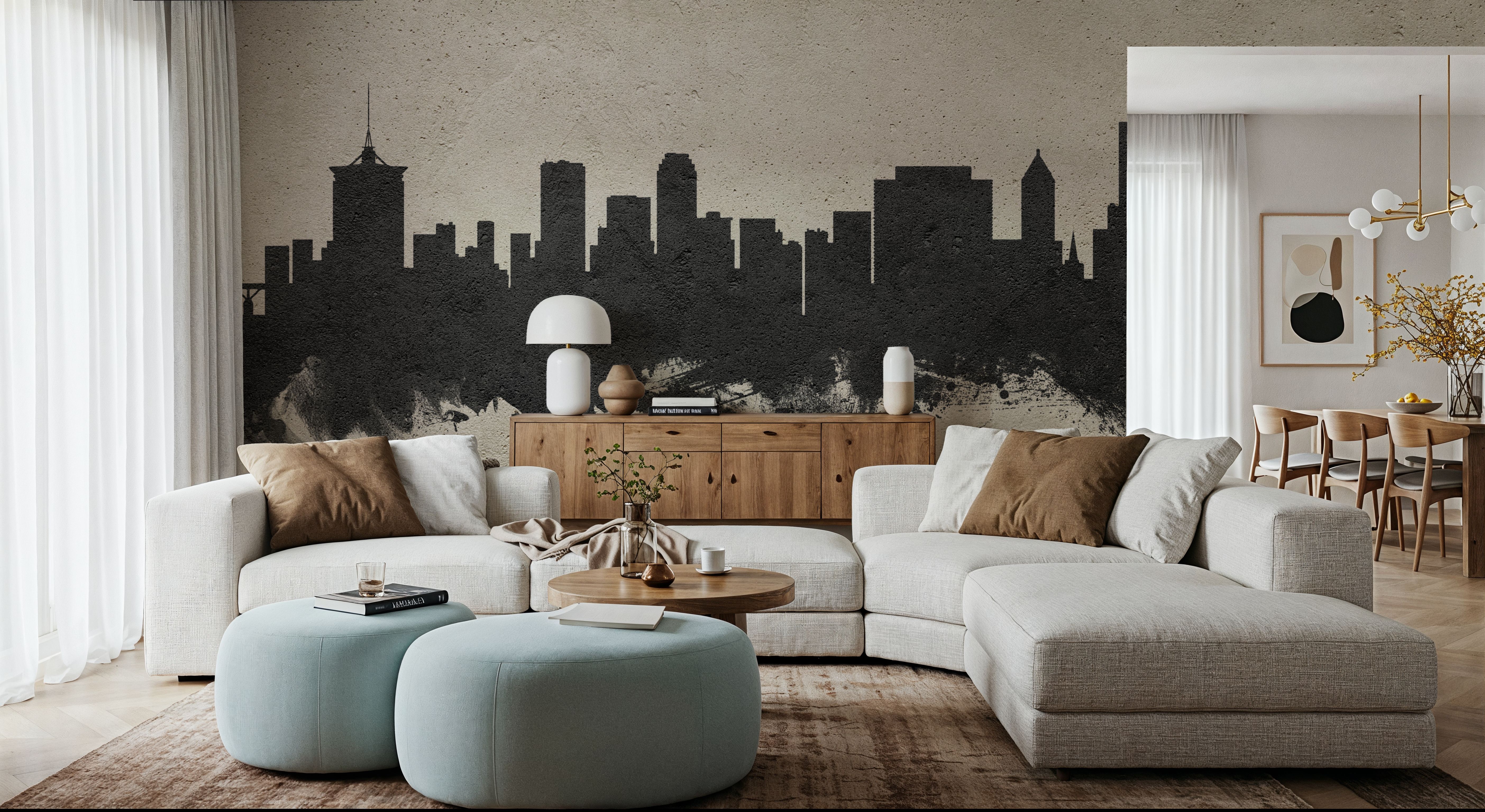 Tulsa Oklahoma Skyline Concrete