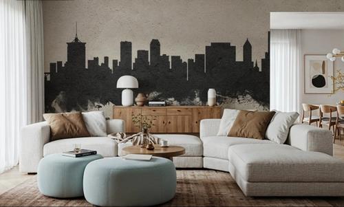 Tulsa Oklahoma Skyline Concrete