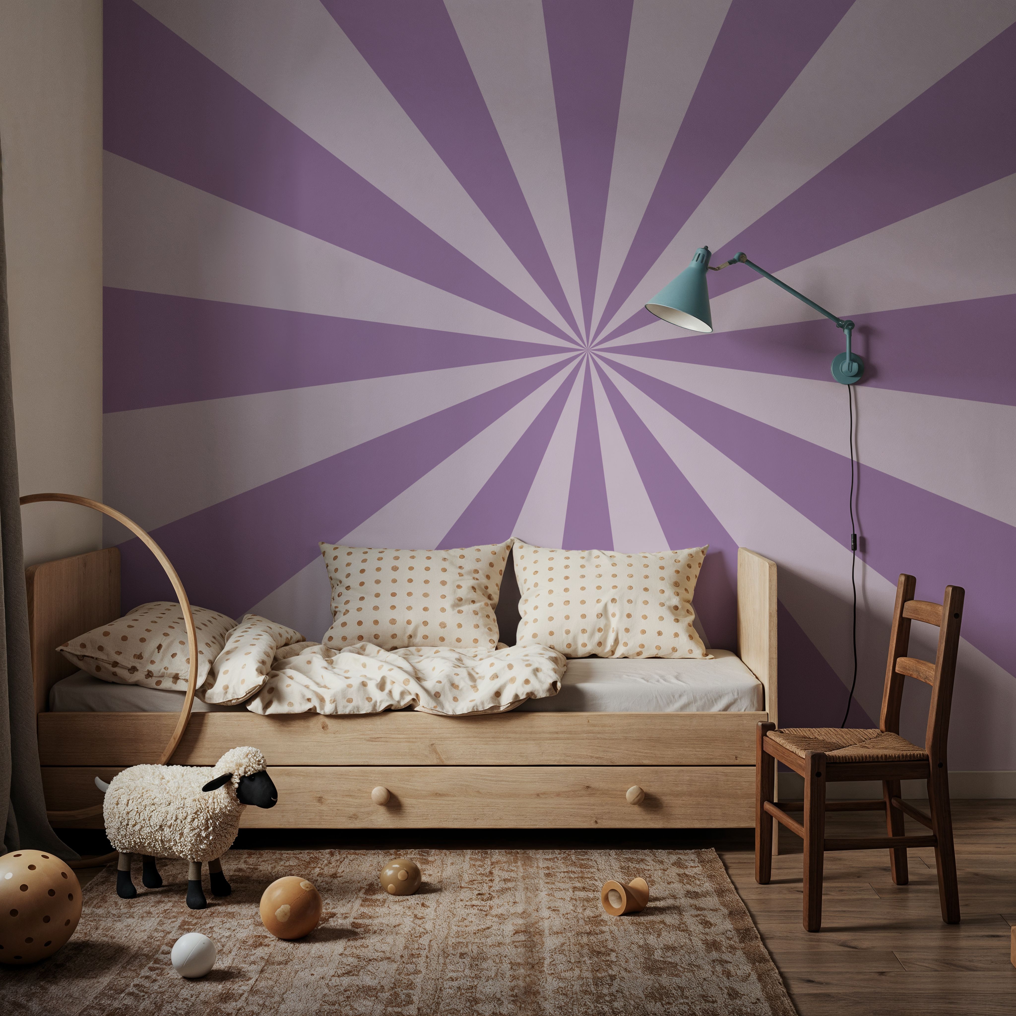 Circus Ceiling, Purple on Purple