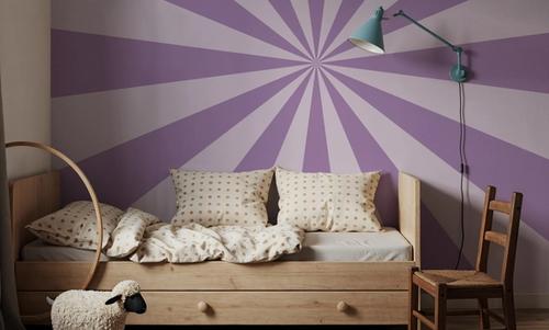 Circus Ceiling, Purple on Purple