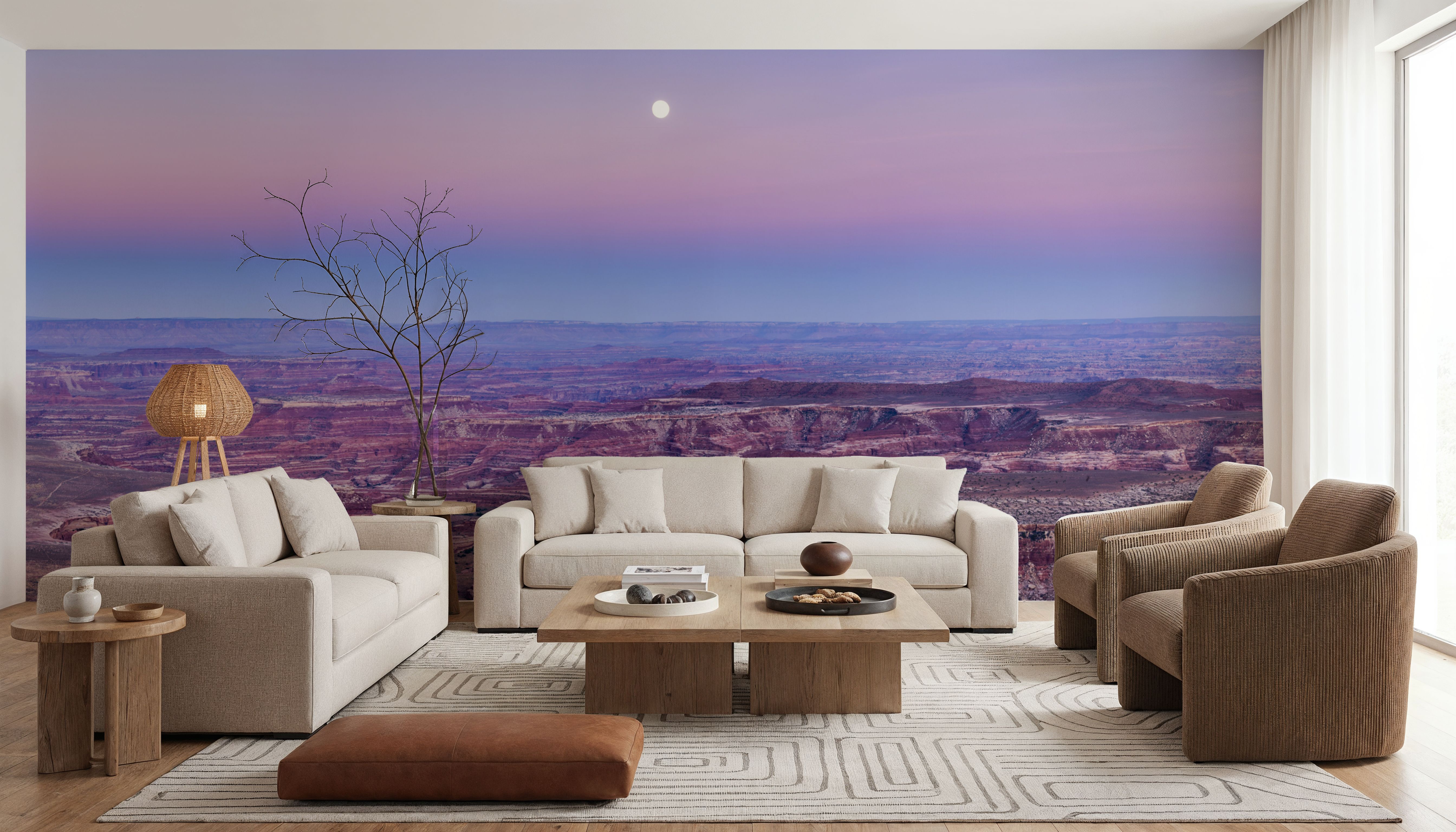 Moonlit Canyon Serenity