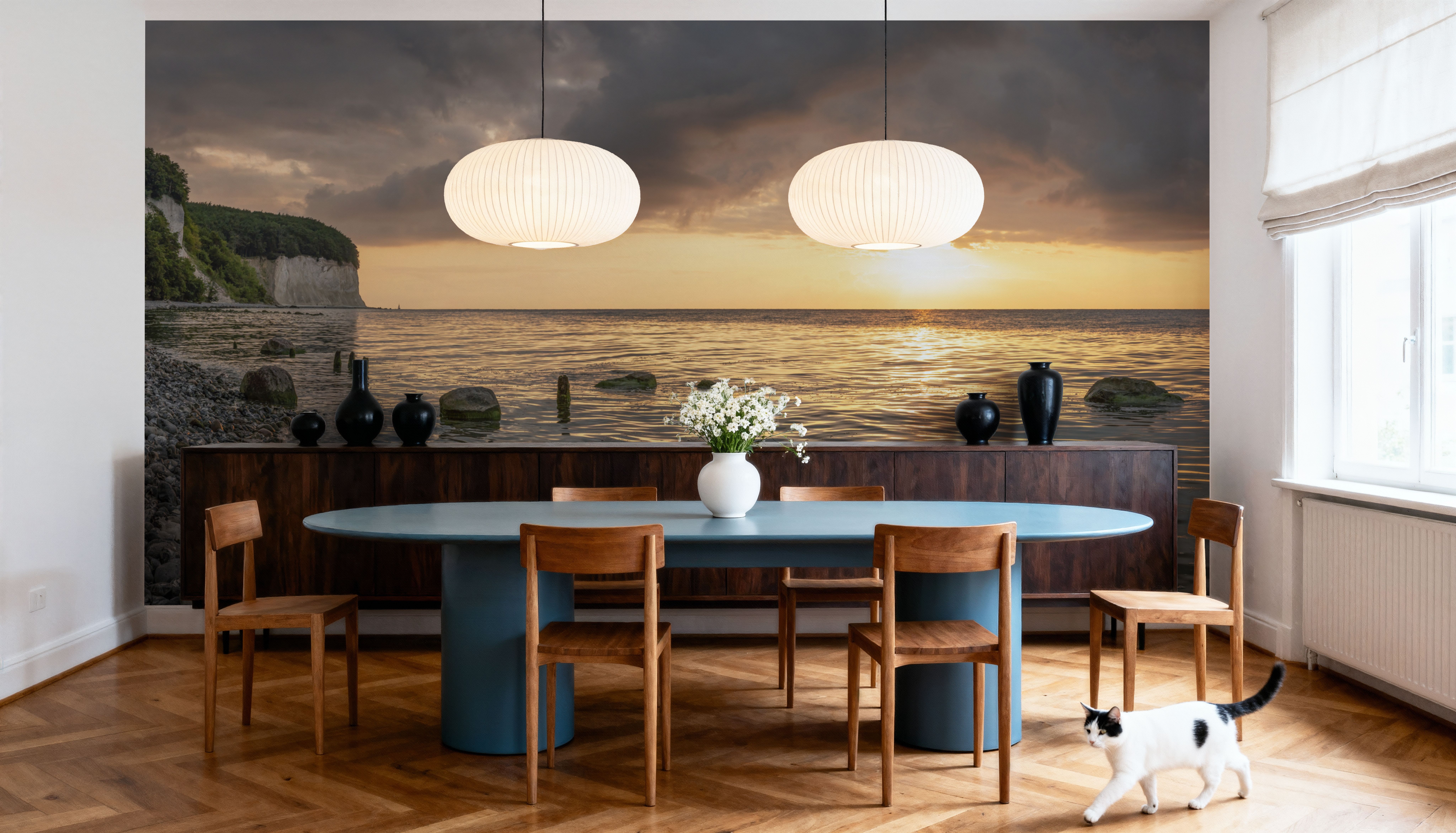 Stone Beach Sunrise, Wallpaper