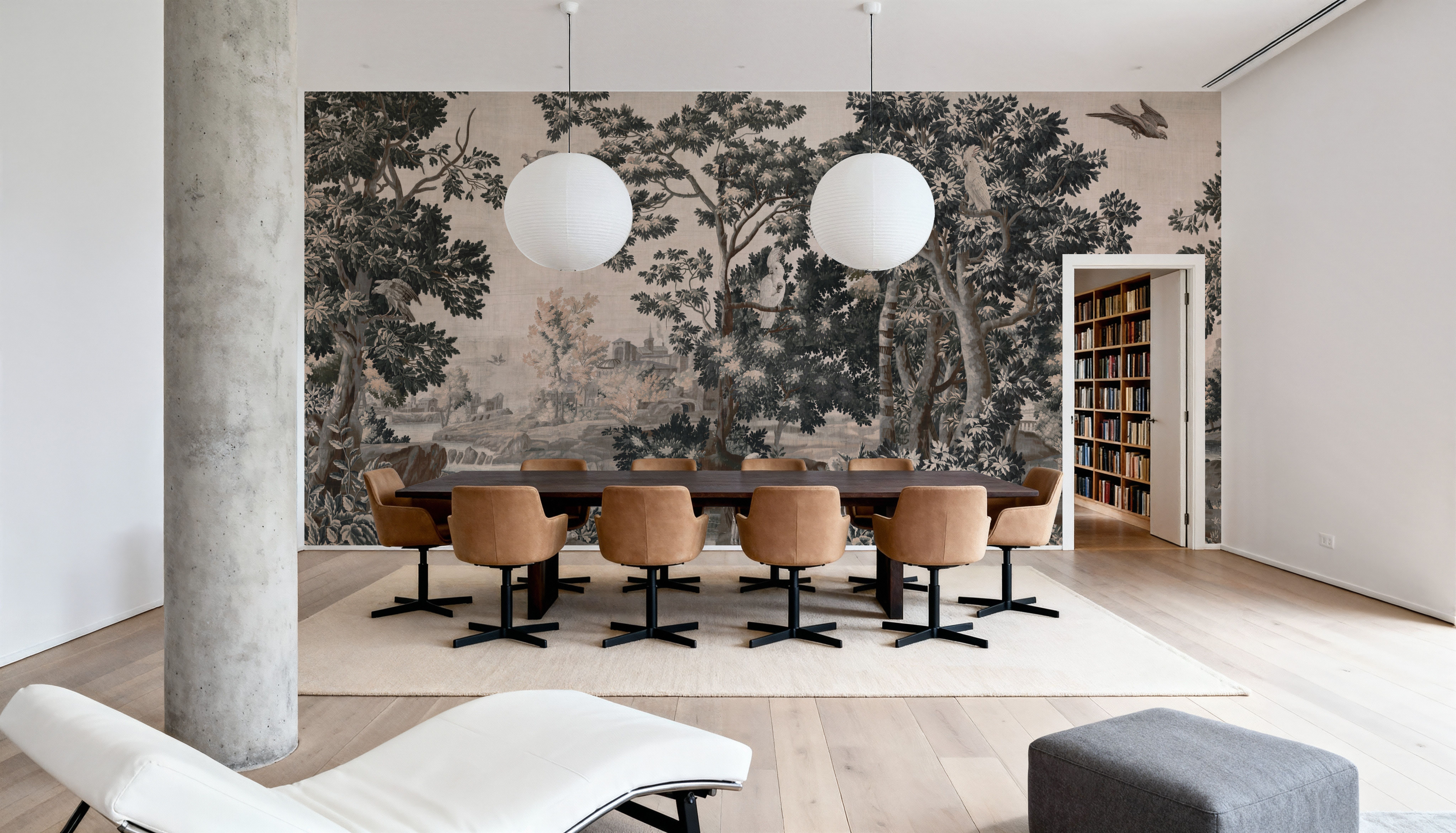 Enchanted Grove Tapestry, Teal