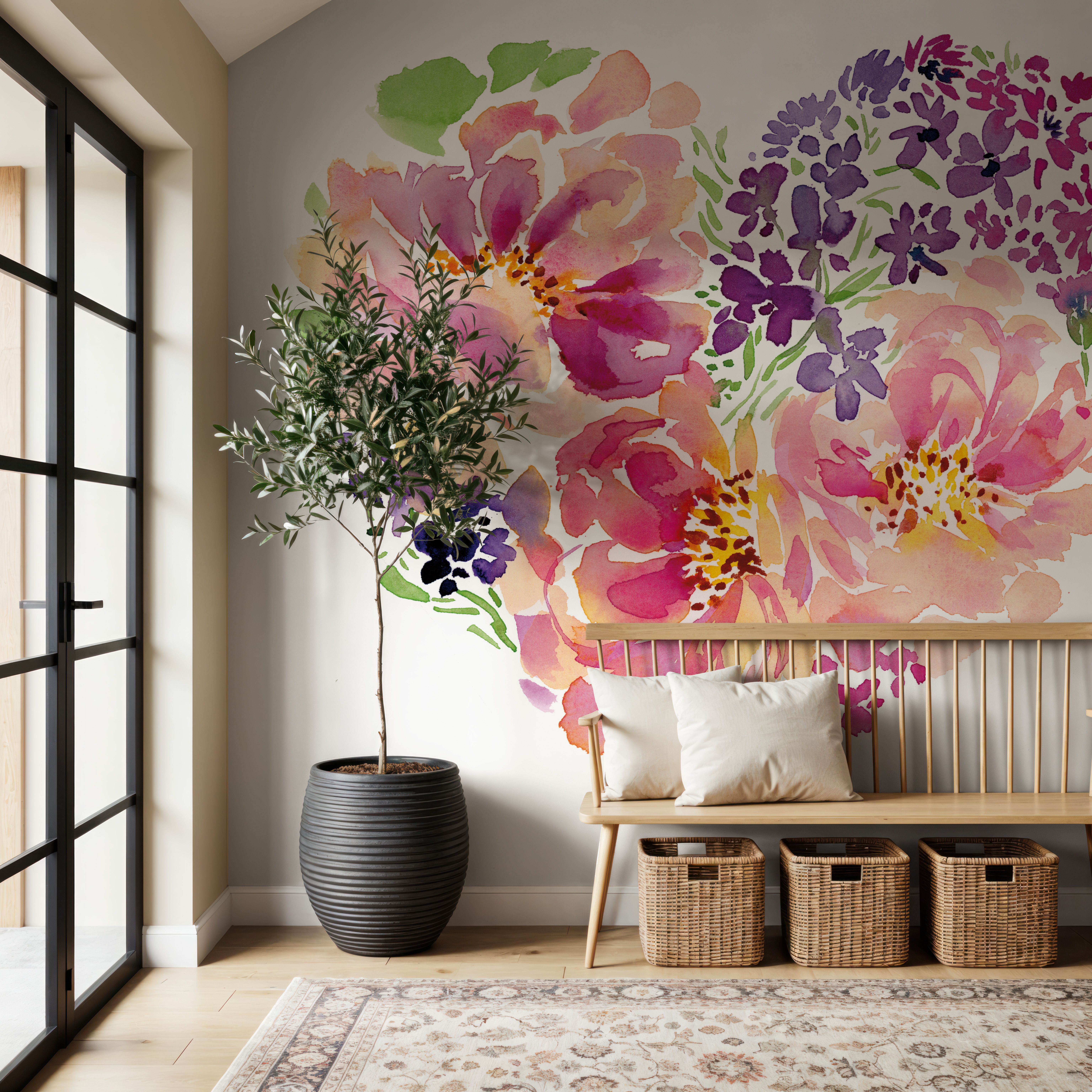 Floral Heart Petals