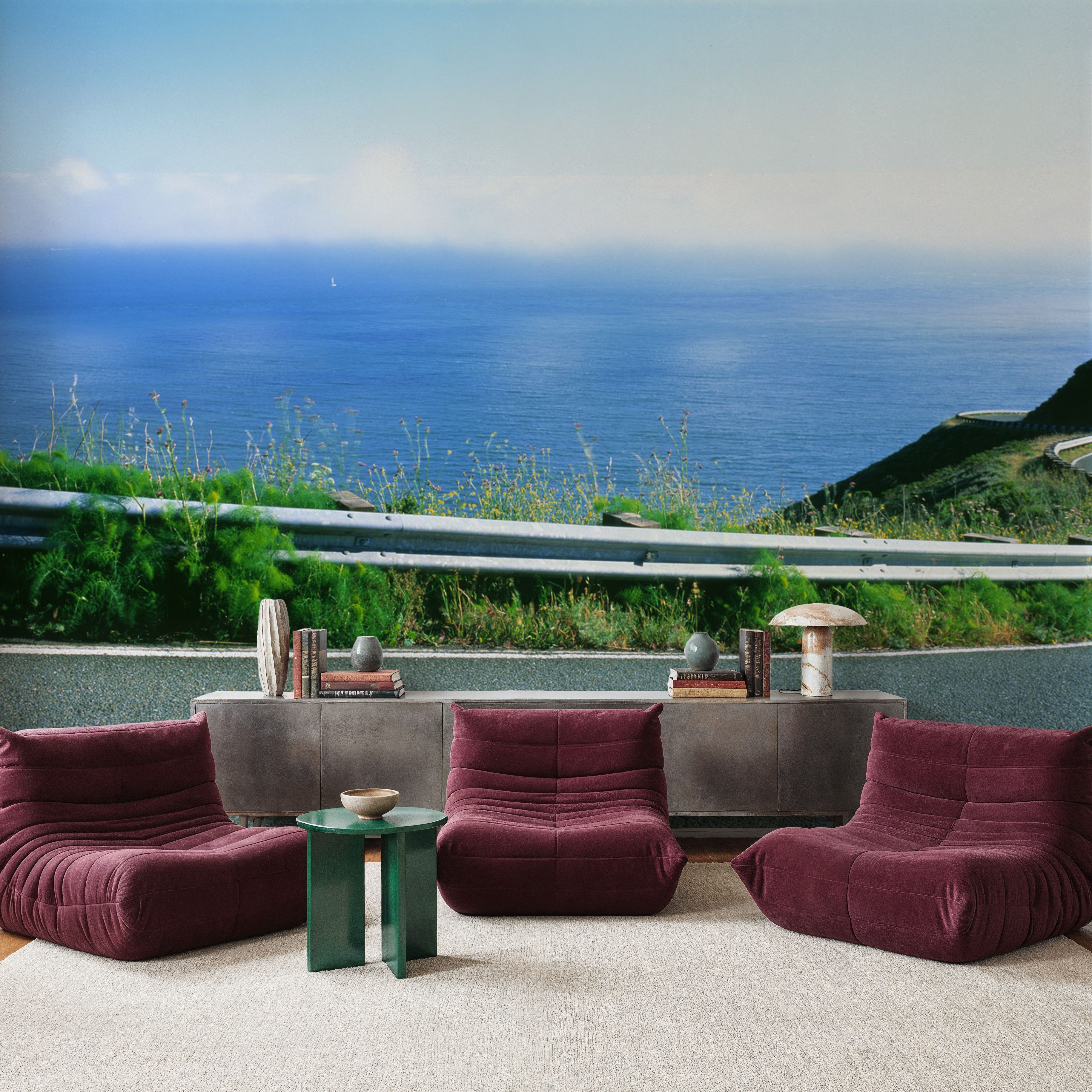 Coastal Highway Journey Blue