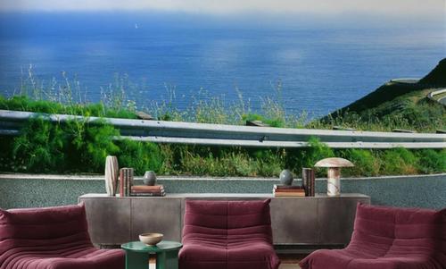 Coastal Highway Journey Blue