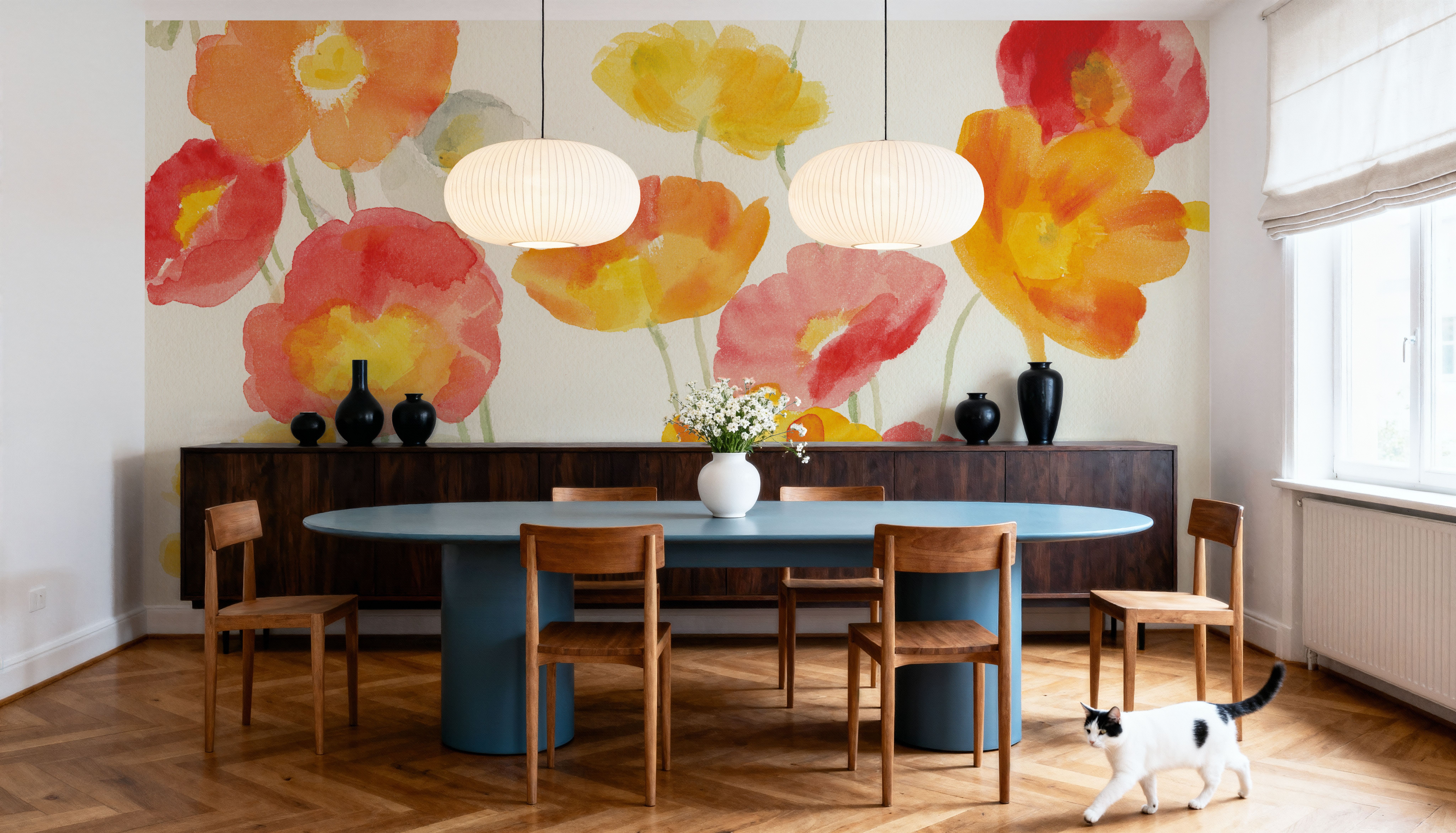 Bright Poppies II