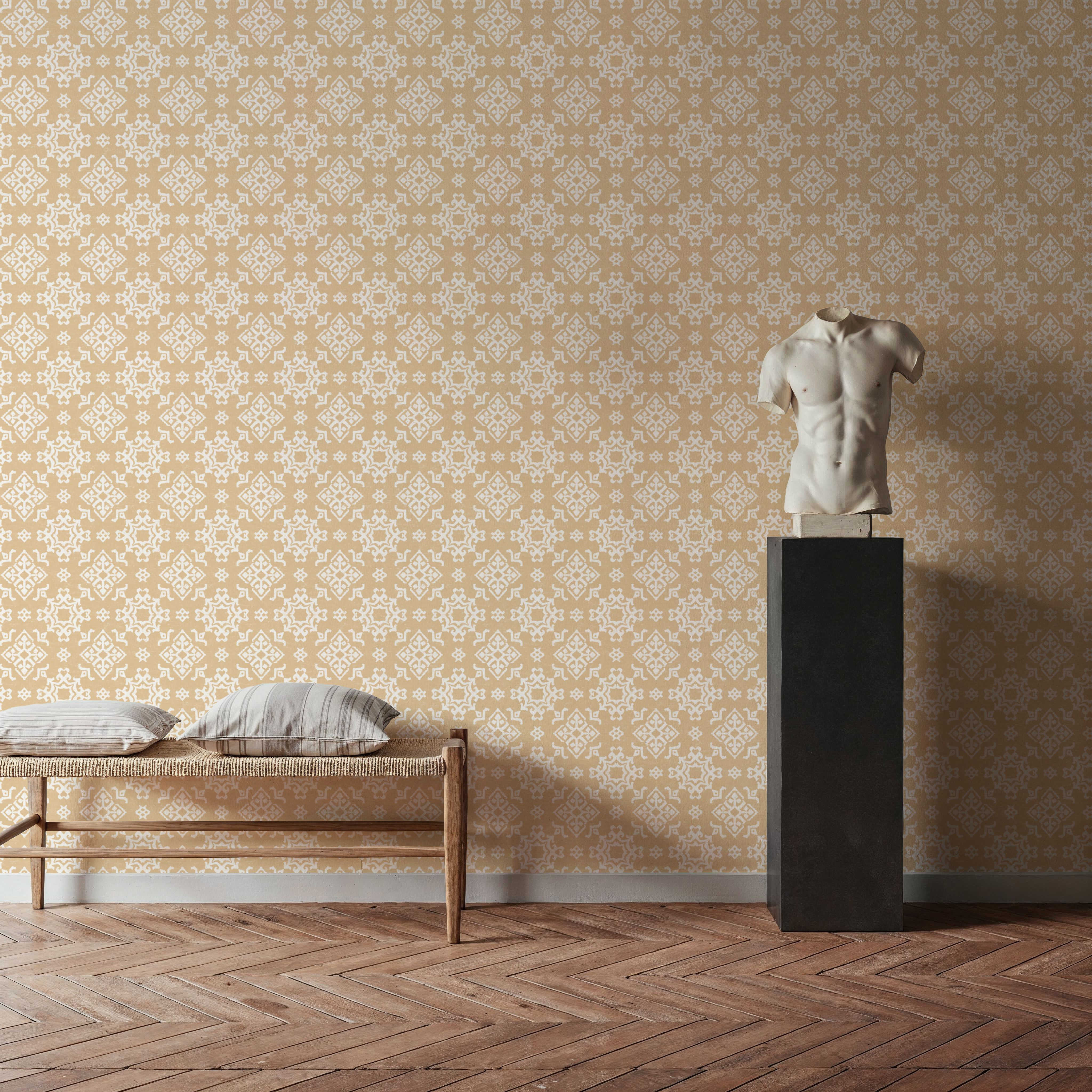 Atlantic Flakes Beige, Wallpaper