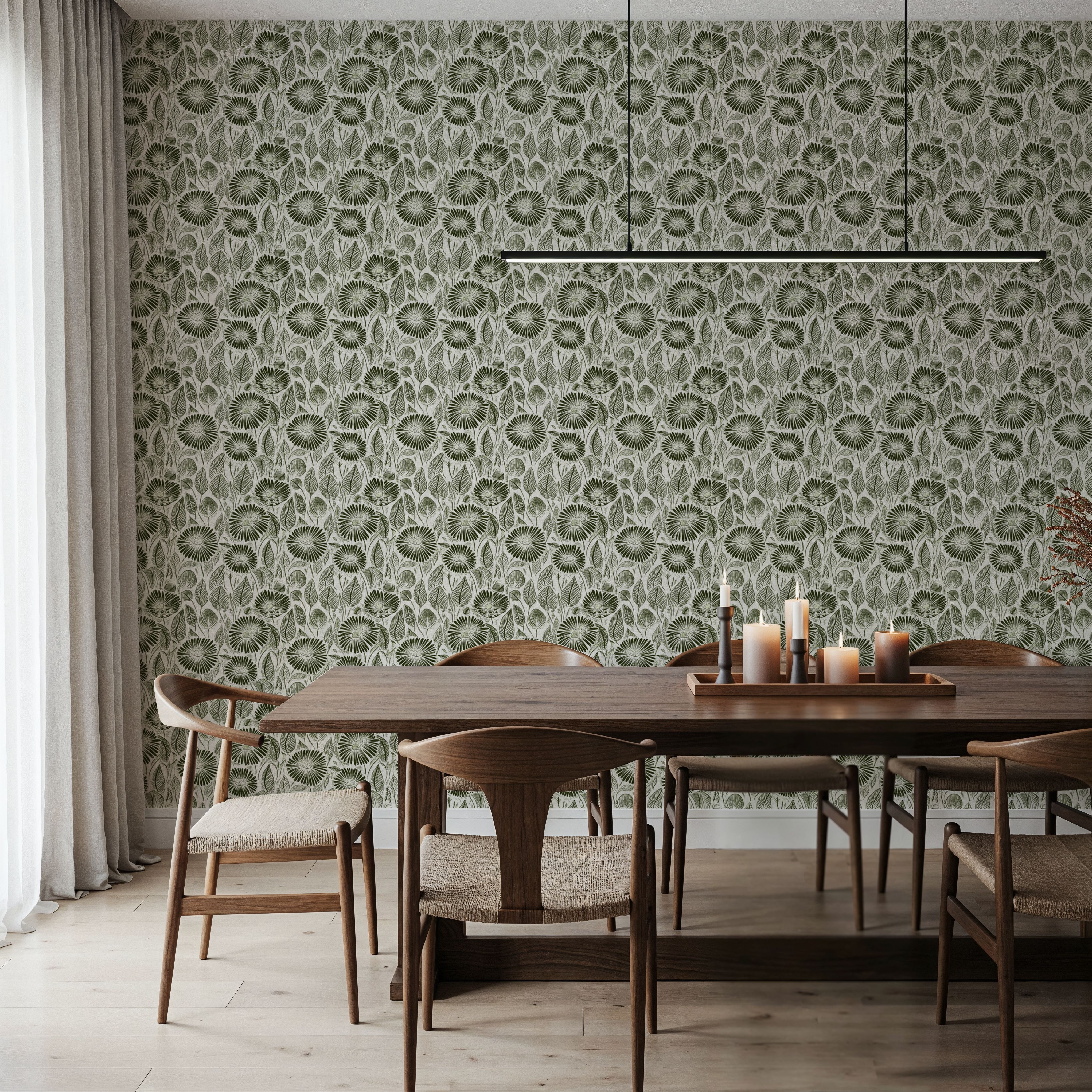 Marguerites, Forest Green