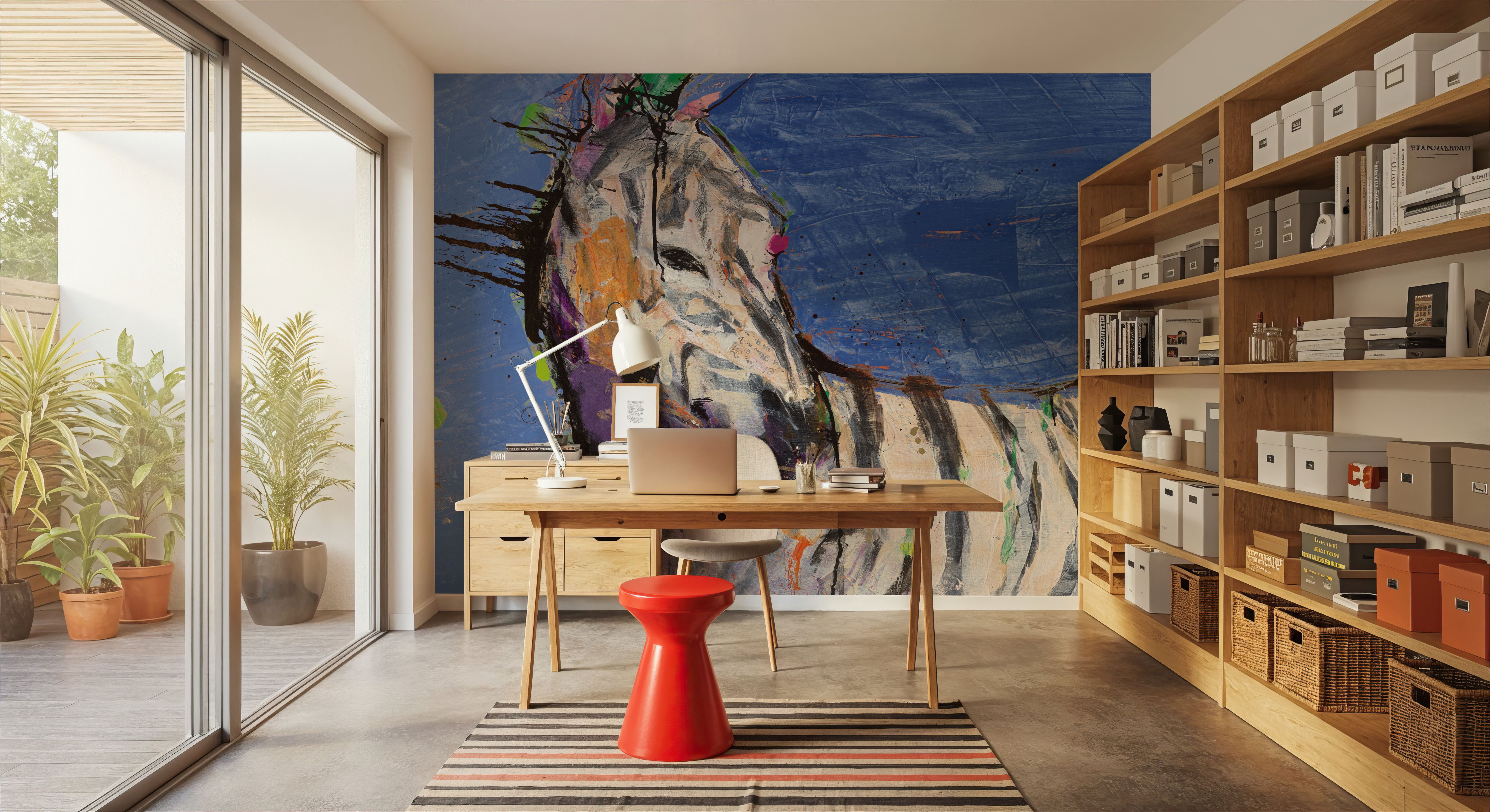 Zebra Splash, Wallpaper