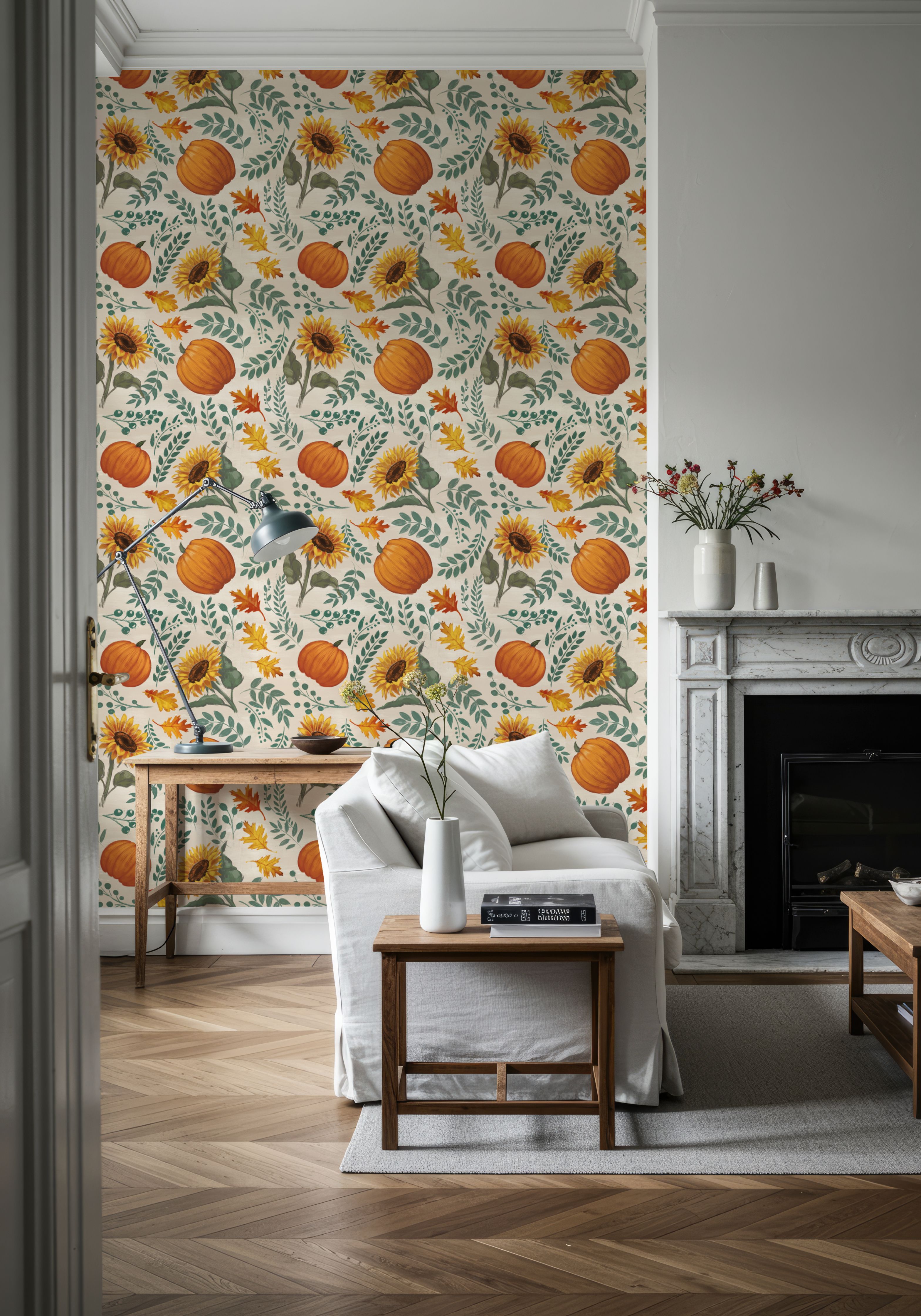 Pumpkin Harvest White