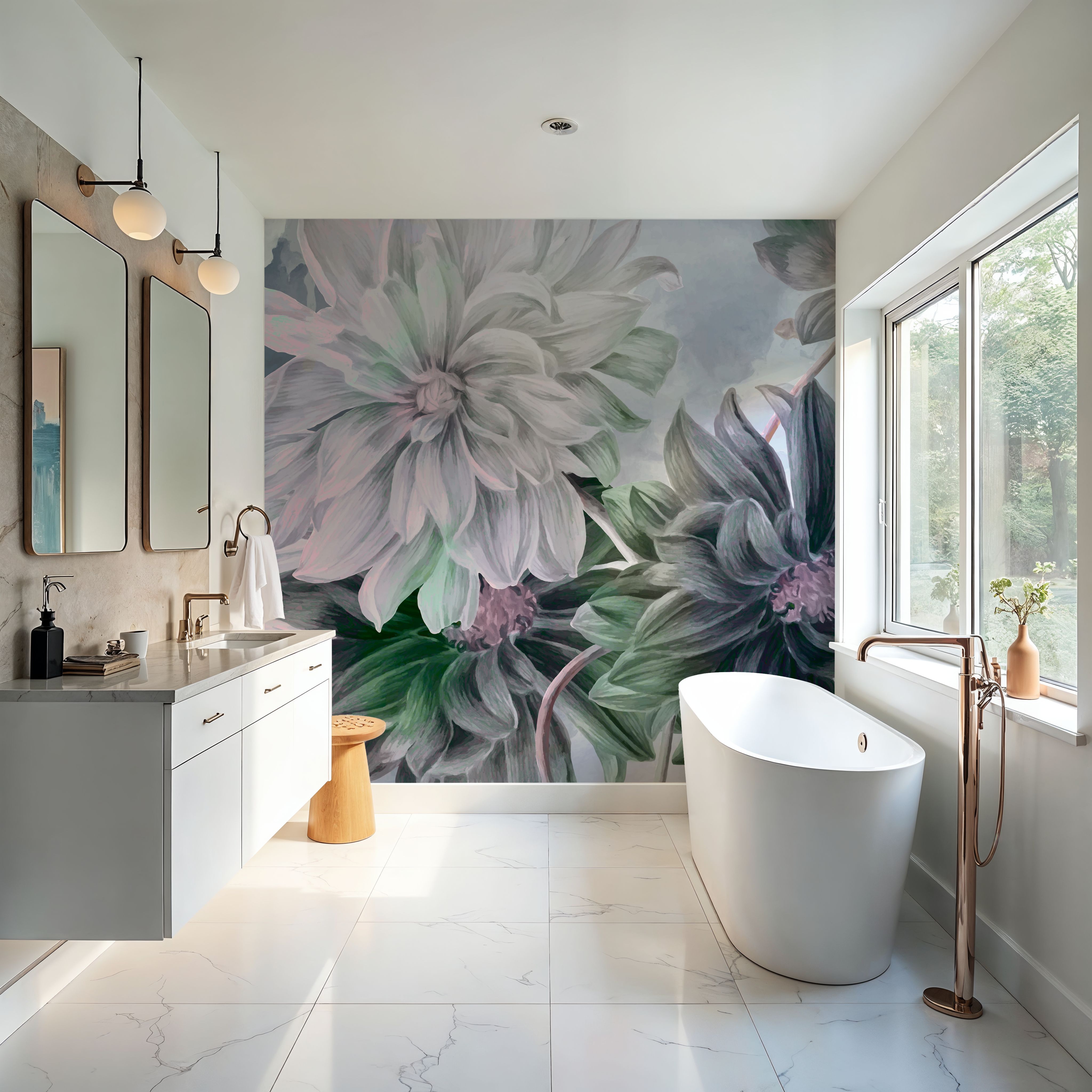 Focus on the Dahlia Green