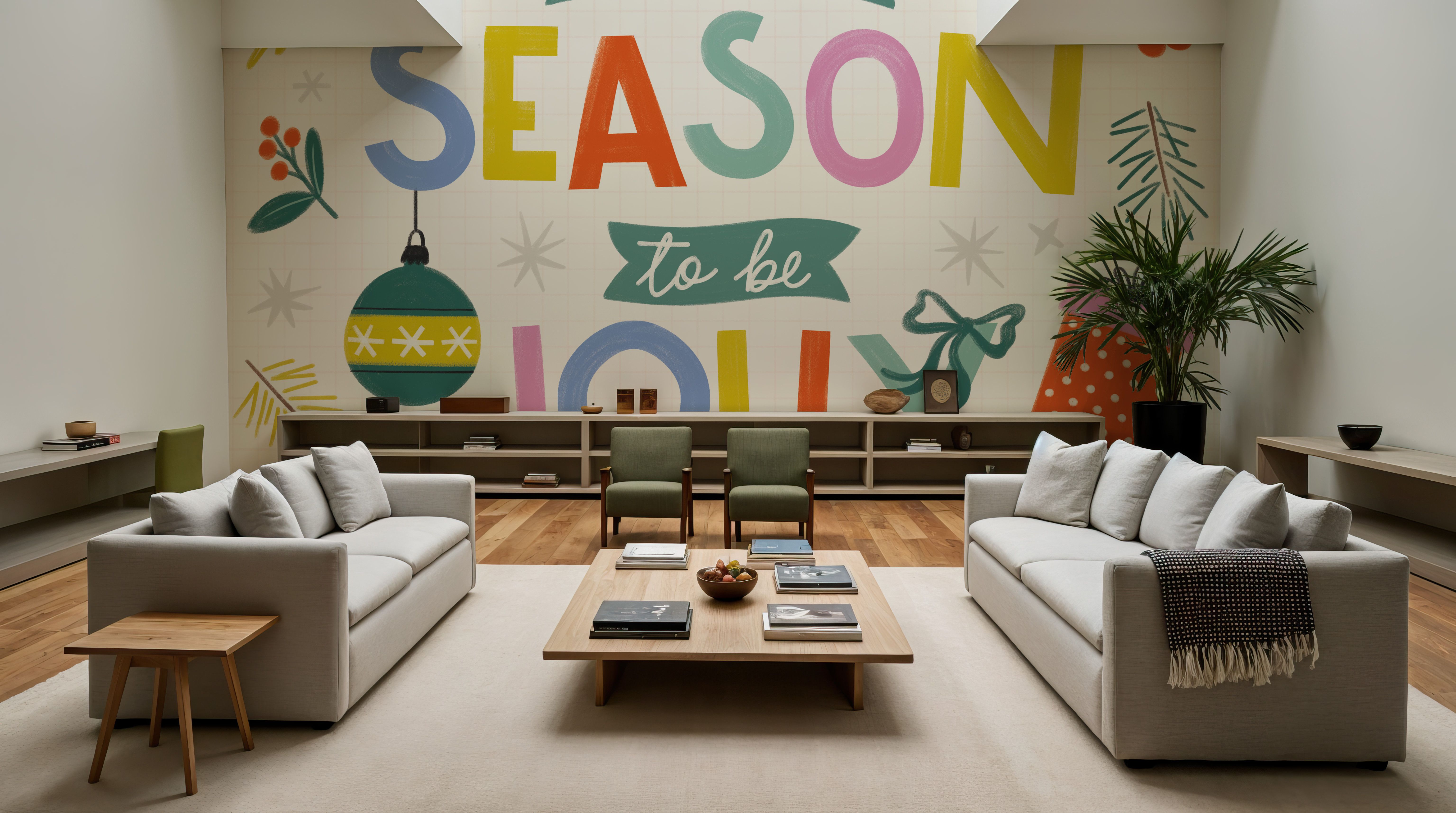 Bright Tidings IV, Papel de parede