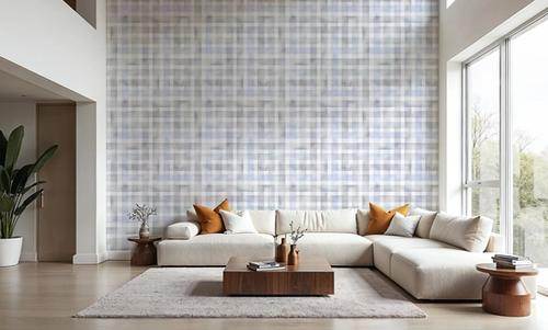 Checkered Watercolor, Stone