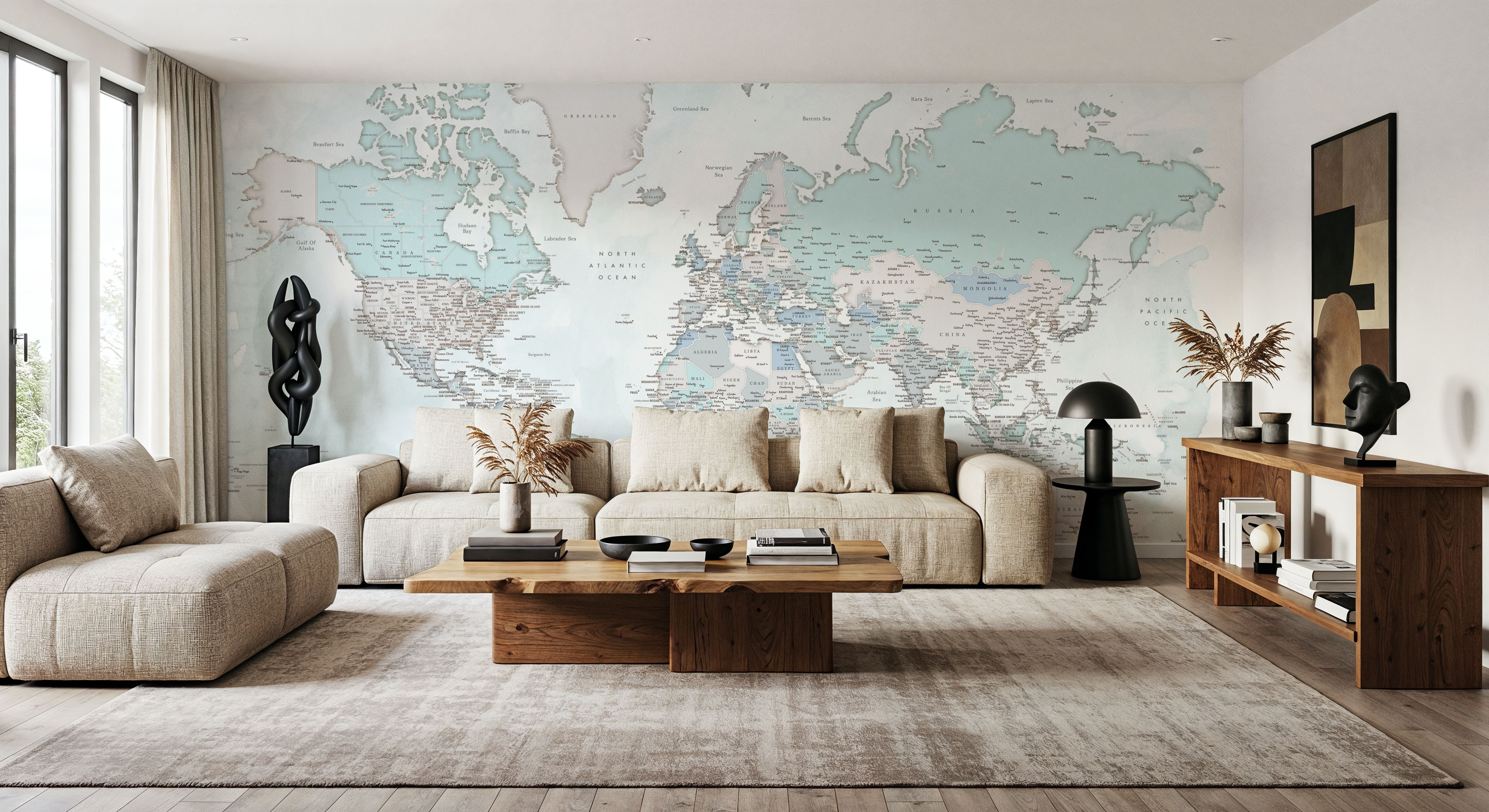 World Map Cities - Rebe, Wallpaper