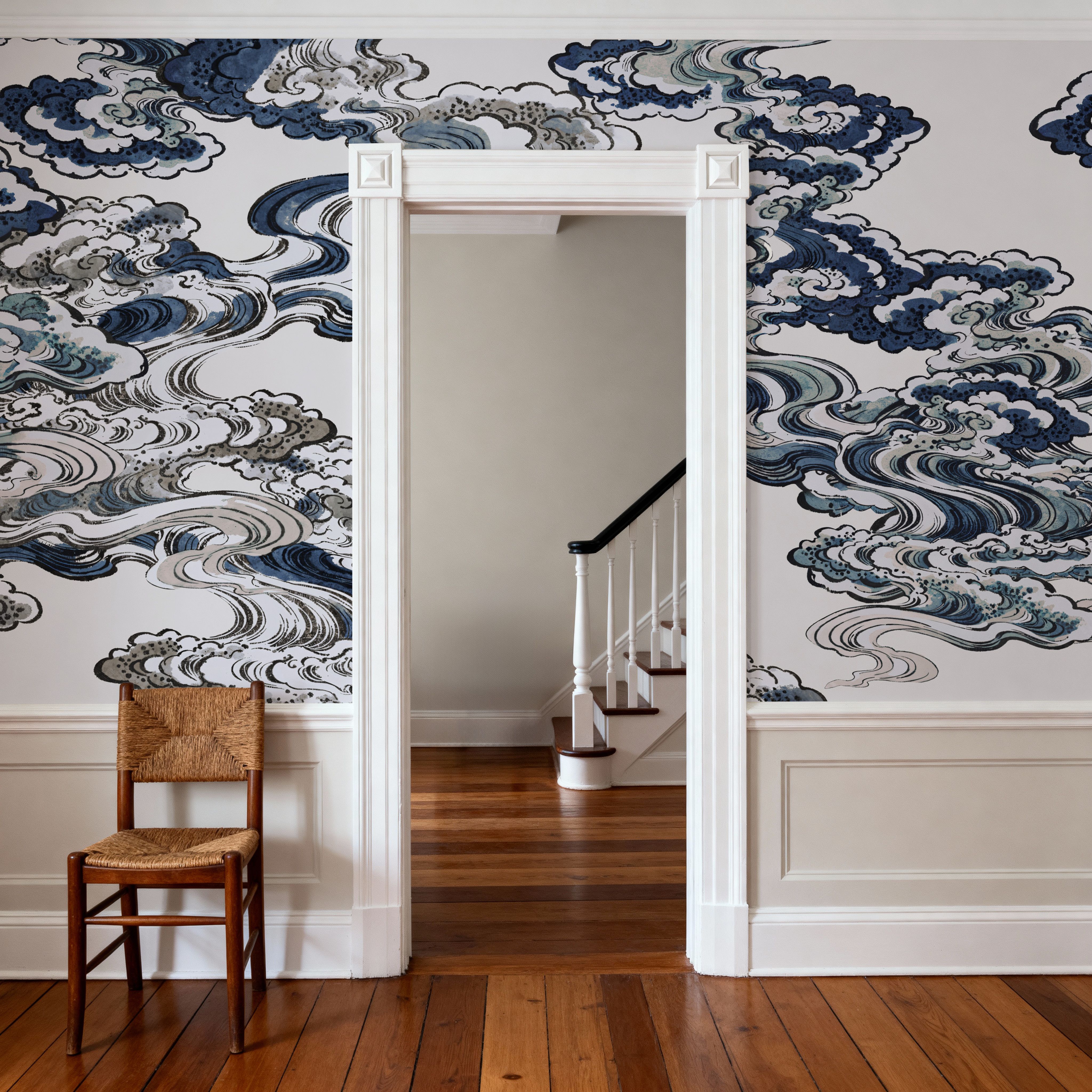 Ukiyo-e Clouds, Blues