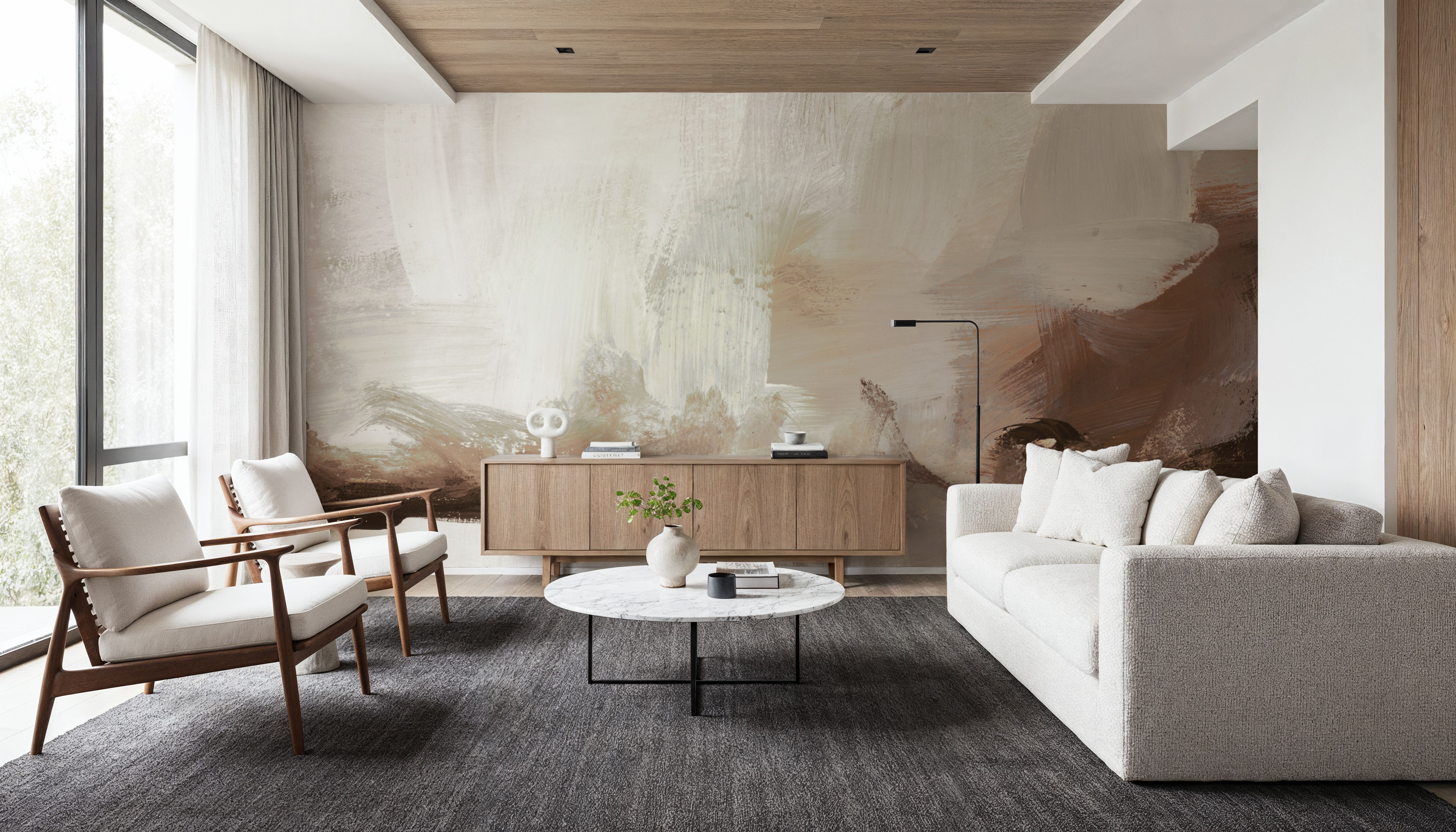 Bluster II Natural, Tapet