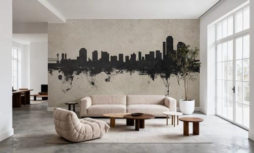 Wilmington Delaware Skyline Concrete