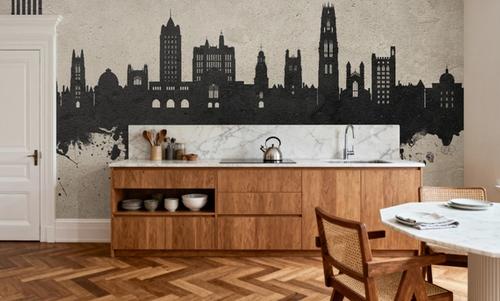 New Haven Connecticut Skyline Concrete