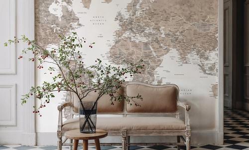 World Map Cities - Abey