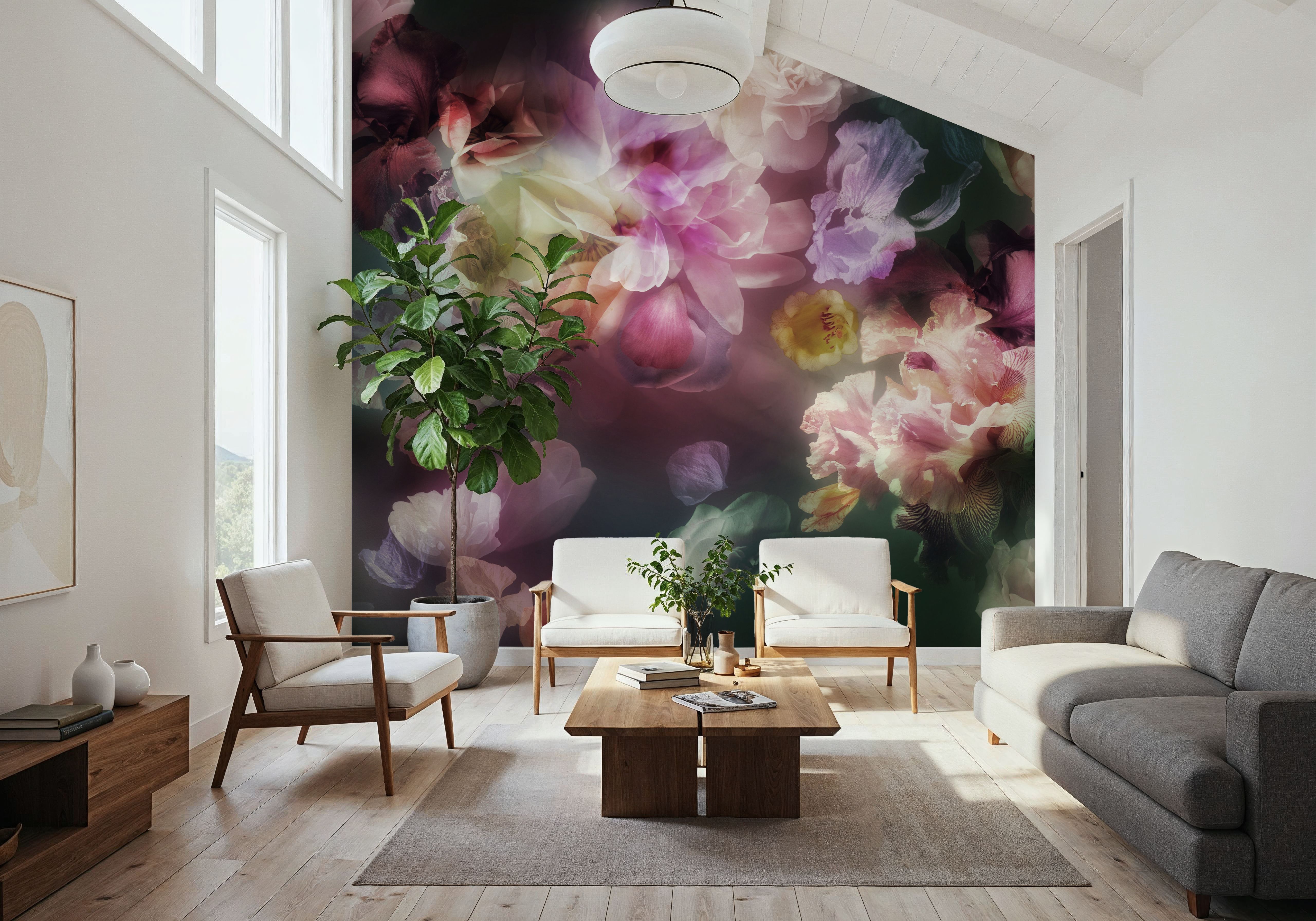 Purple Hour, Tapeten