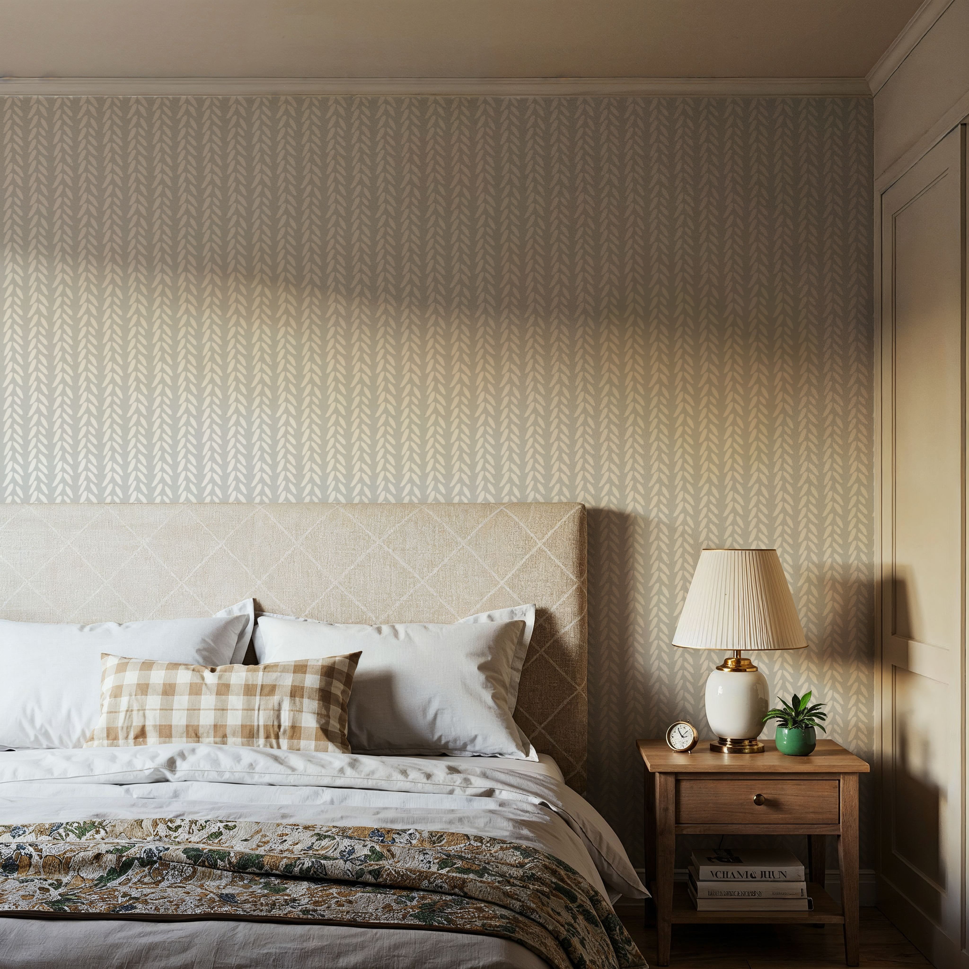 Falling Wheat Light Gray