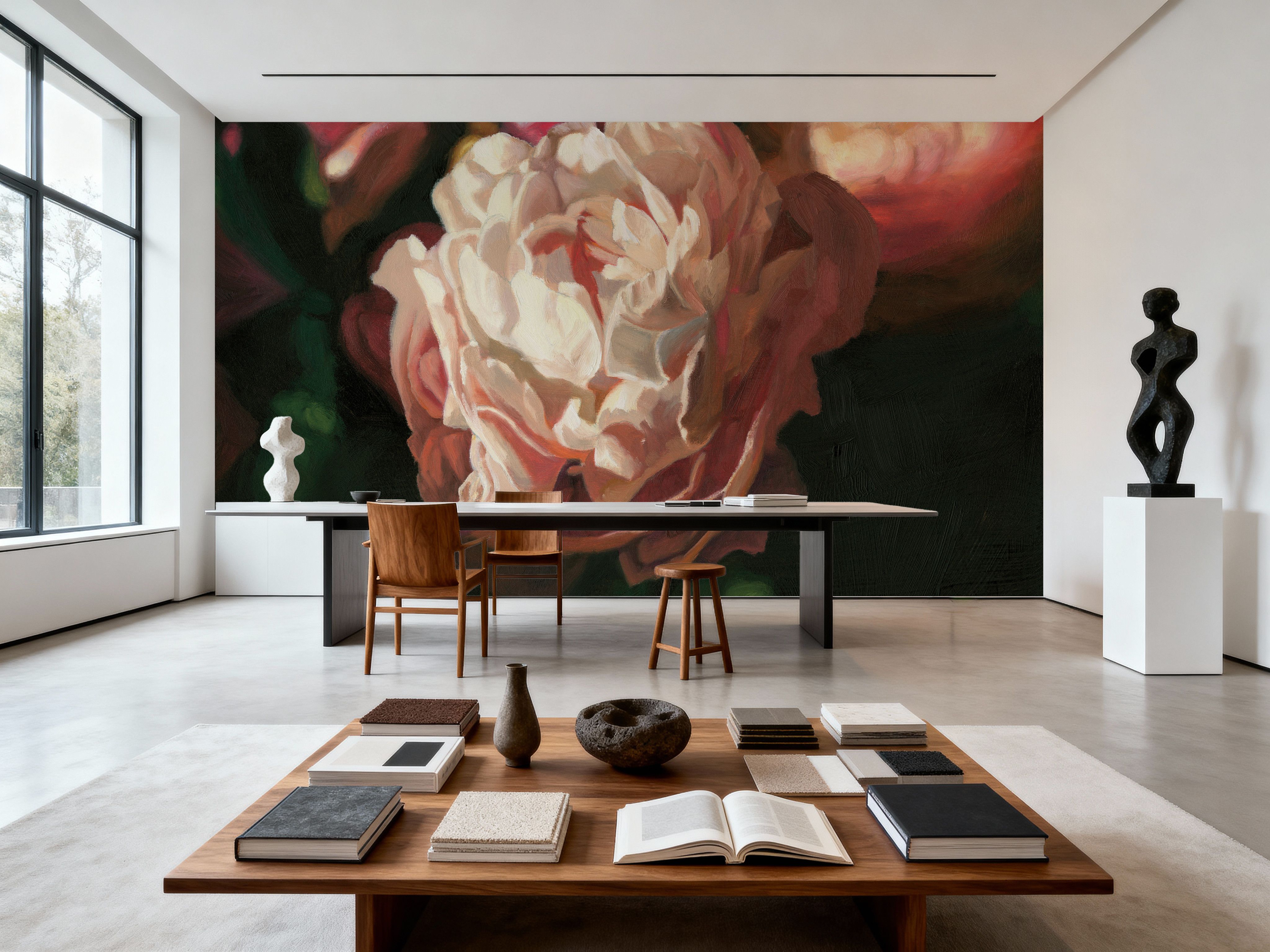 Pink Peony Bloom