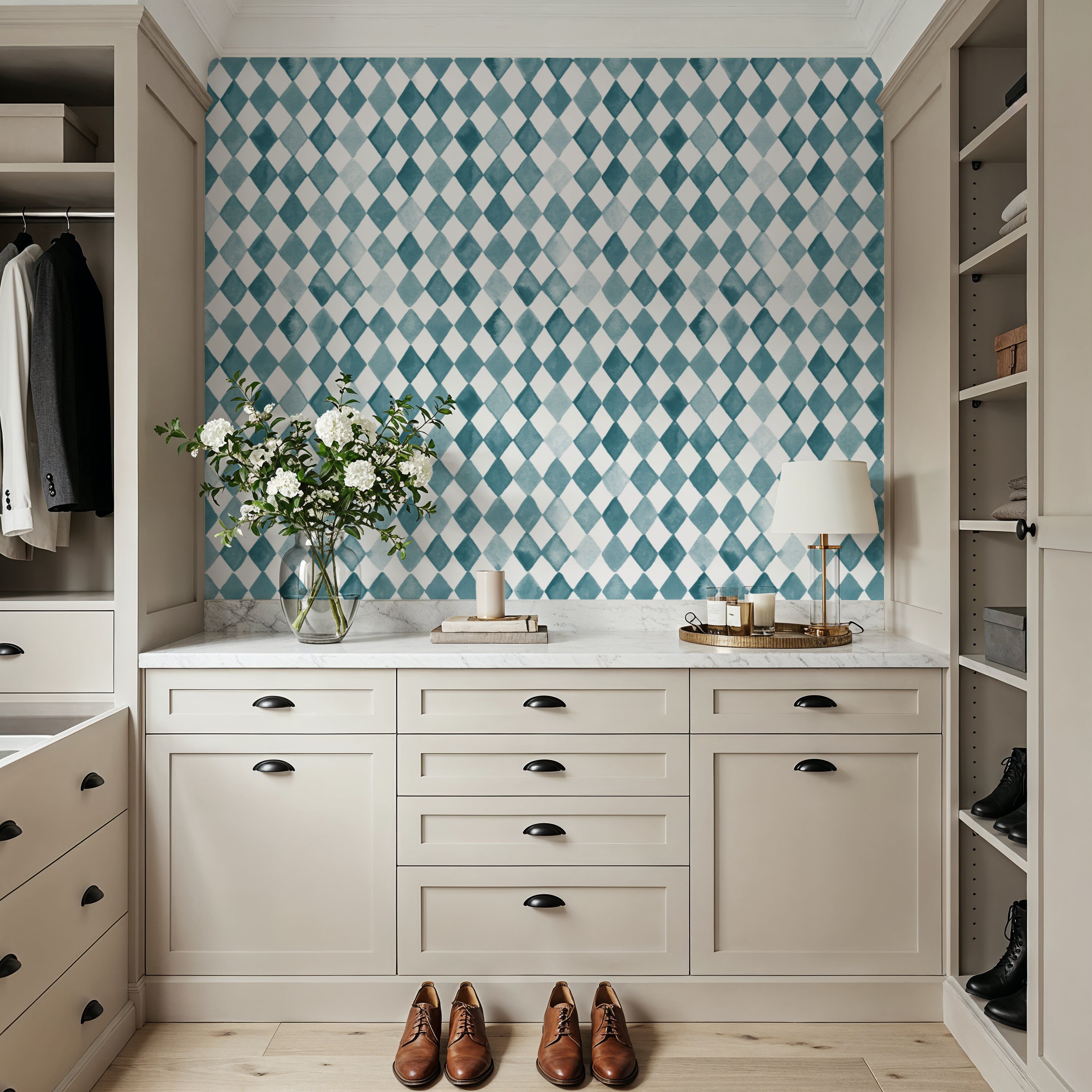 Harlequin Blue