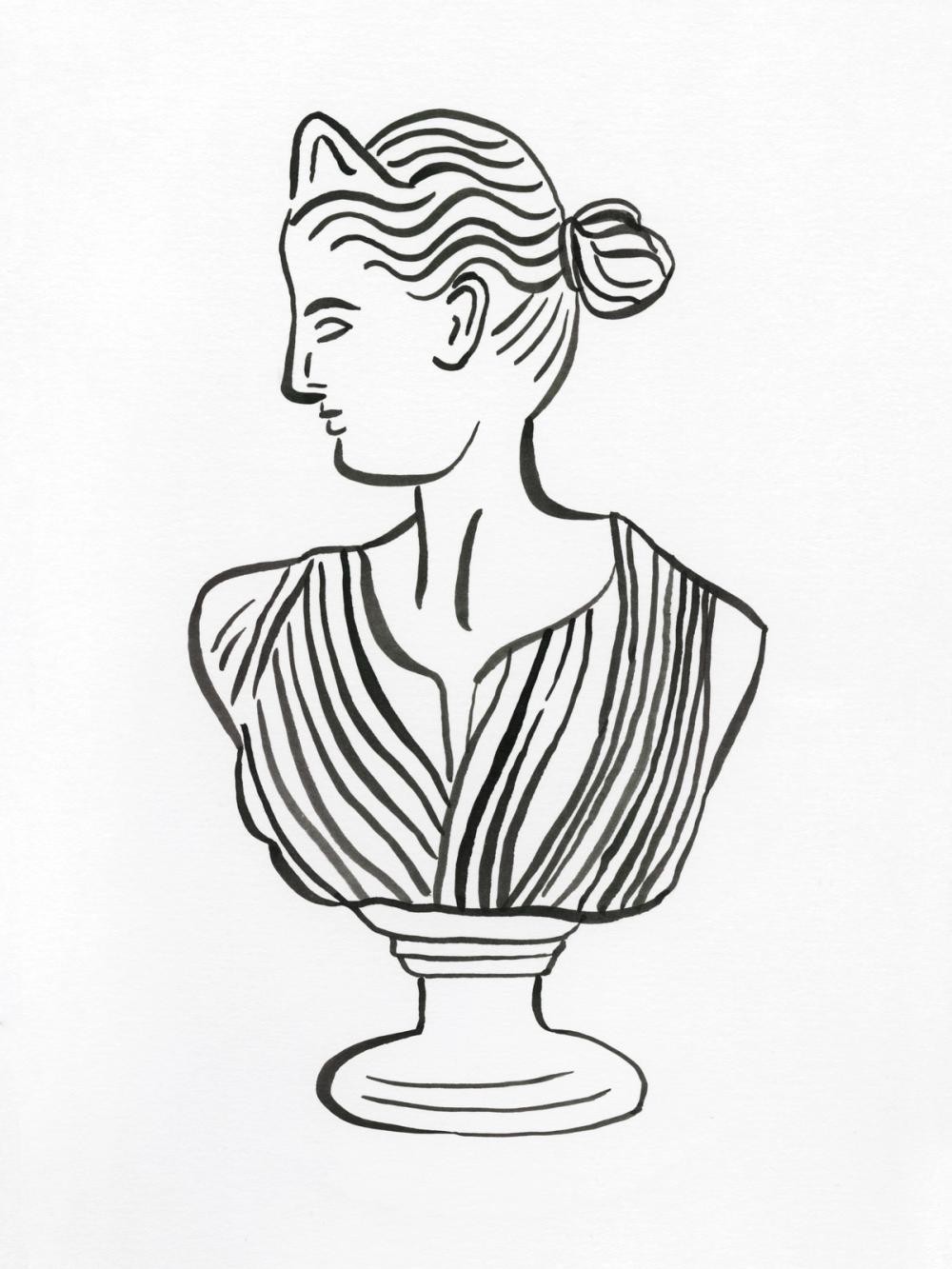 Roman Bust II