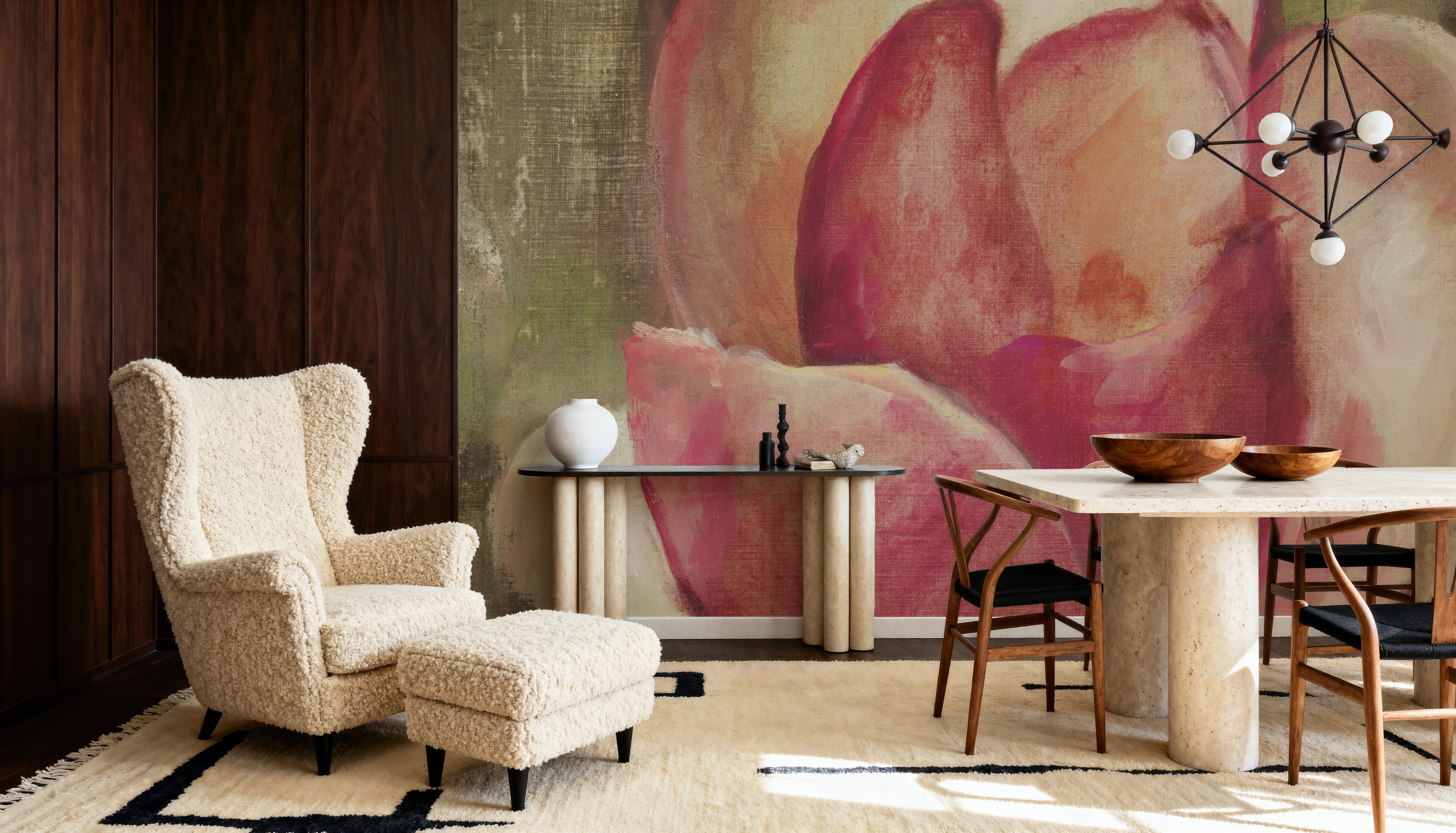 Pink Blossom on Canvas