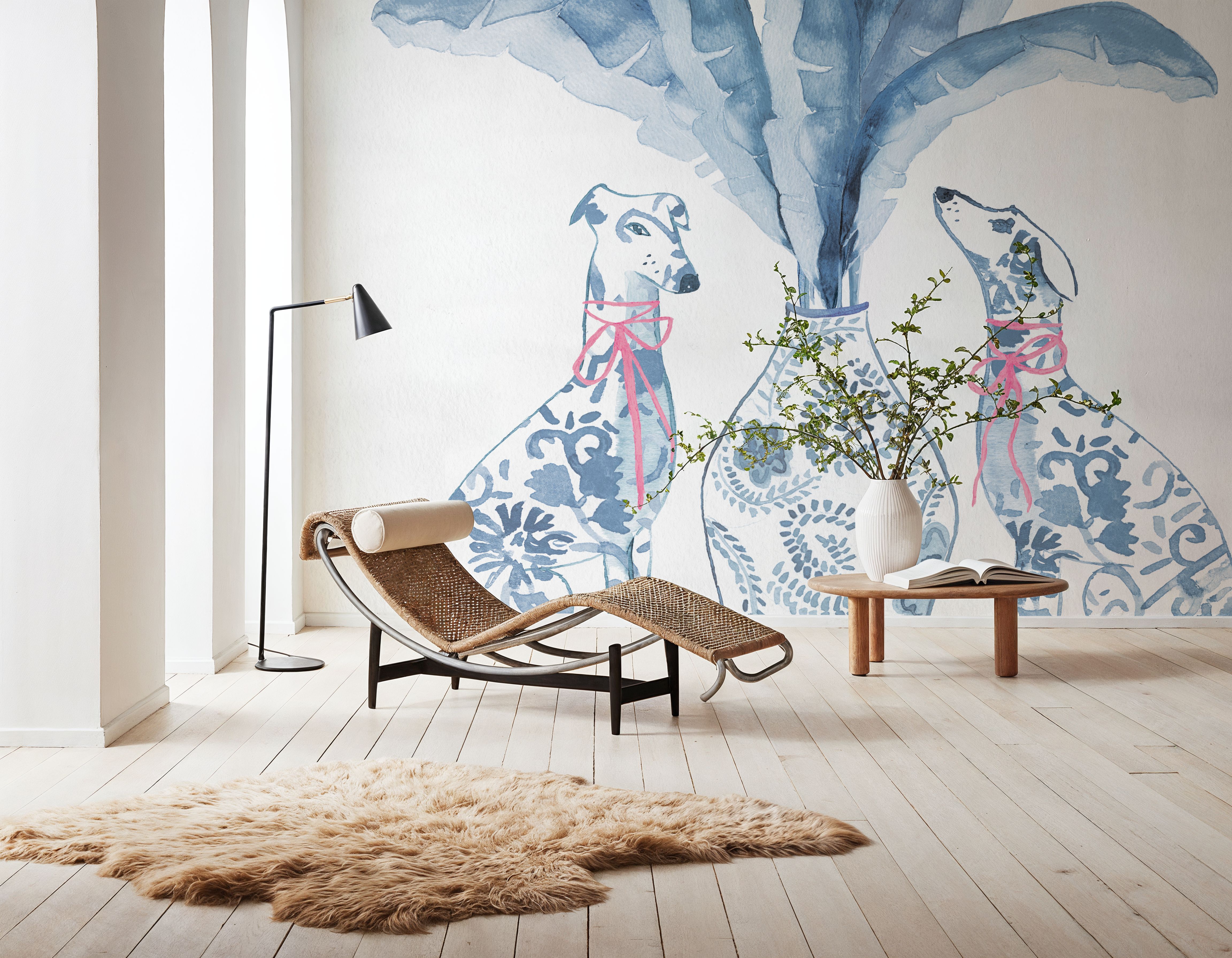 Chinoiserie Dogs I
