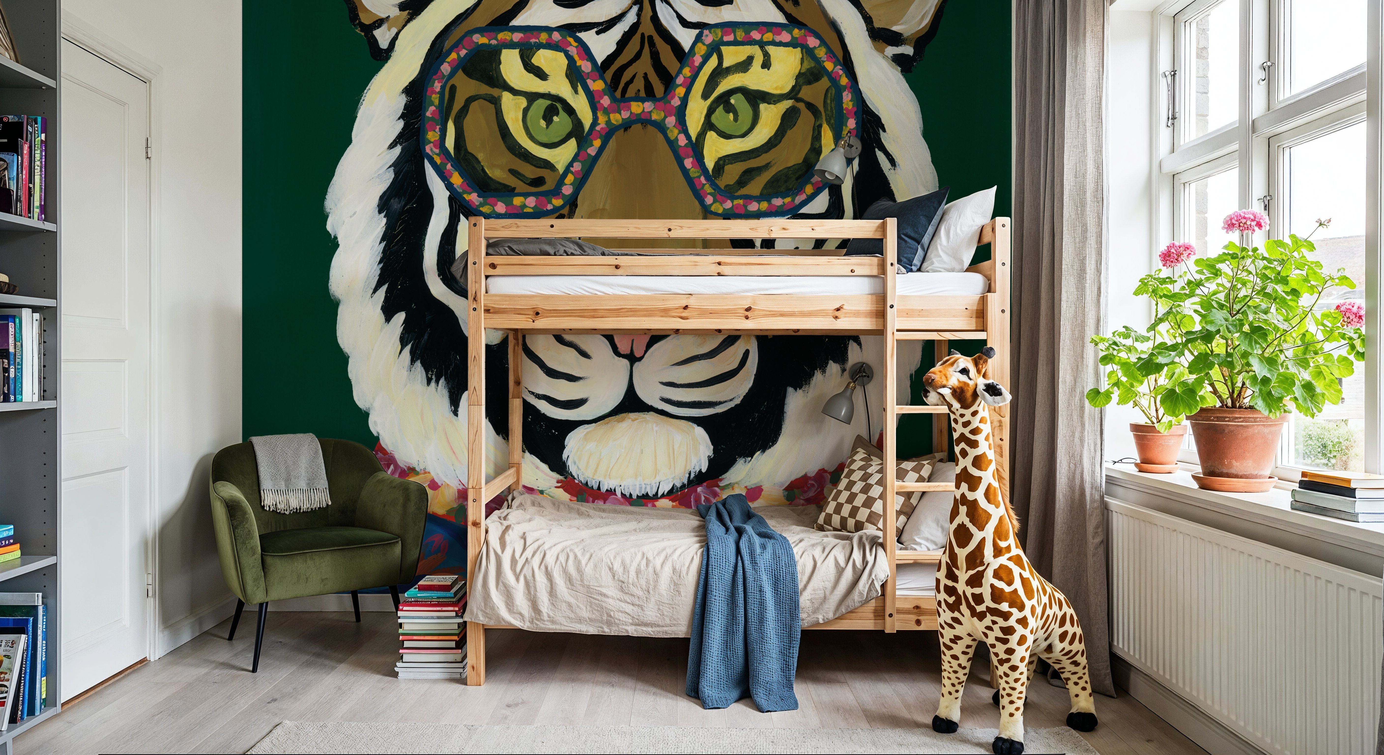 Miami Living Tiger Portrait