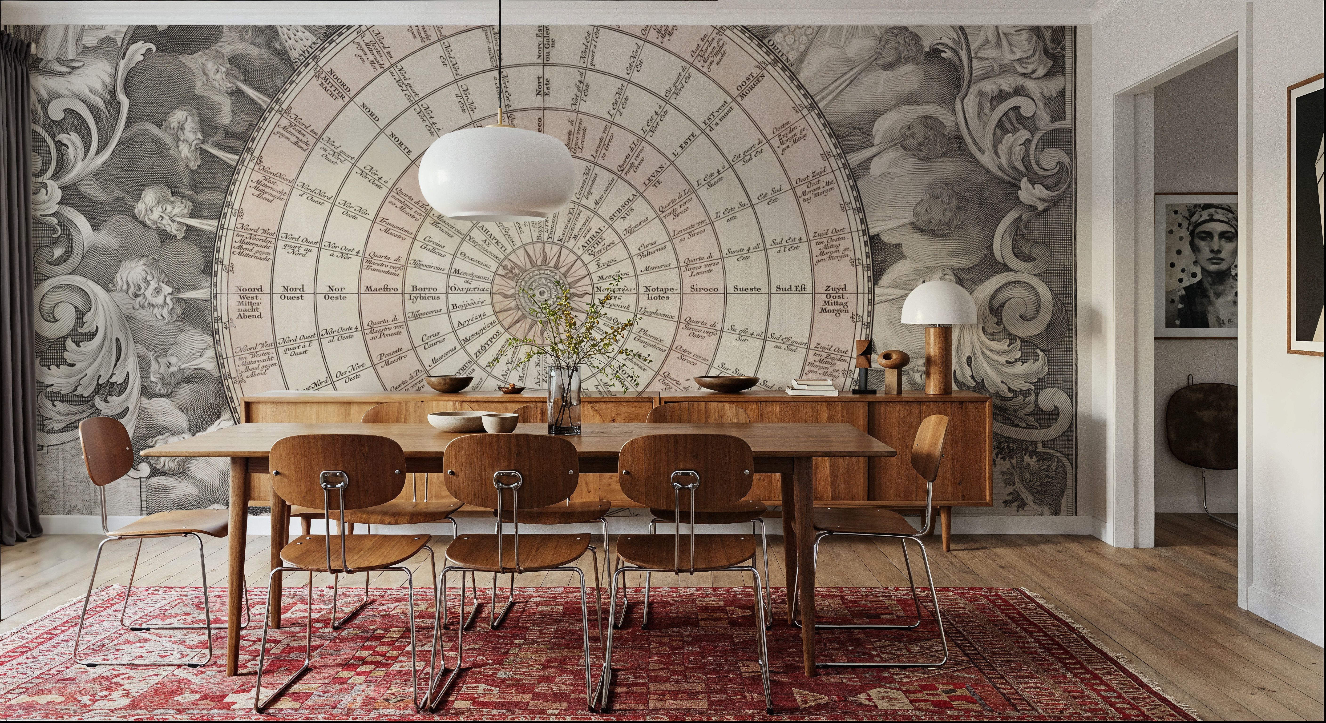 Map of Winds, Wallpaper