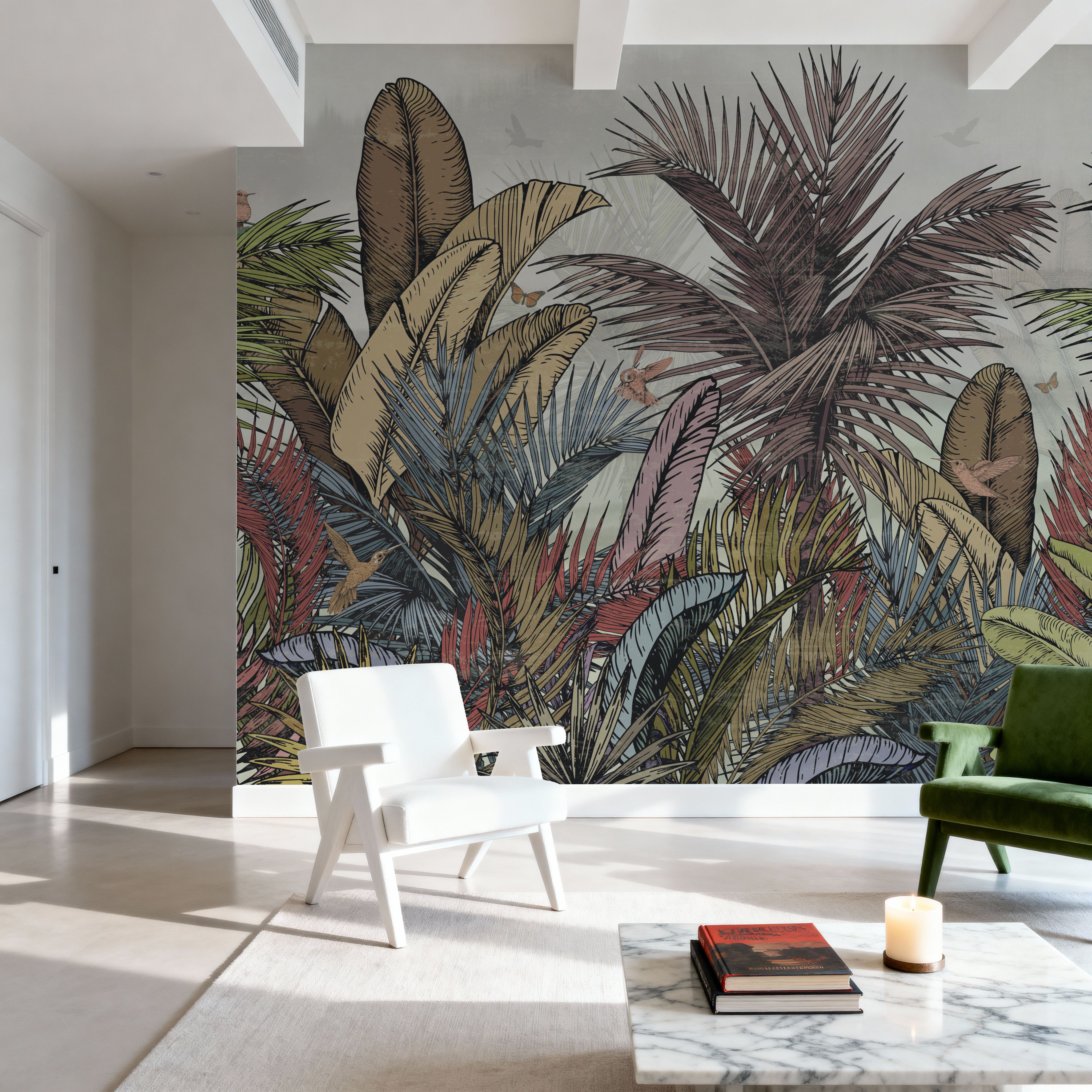 Tropical Evergreen Bright