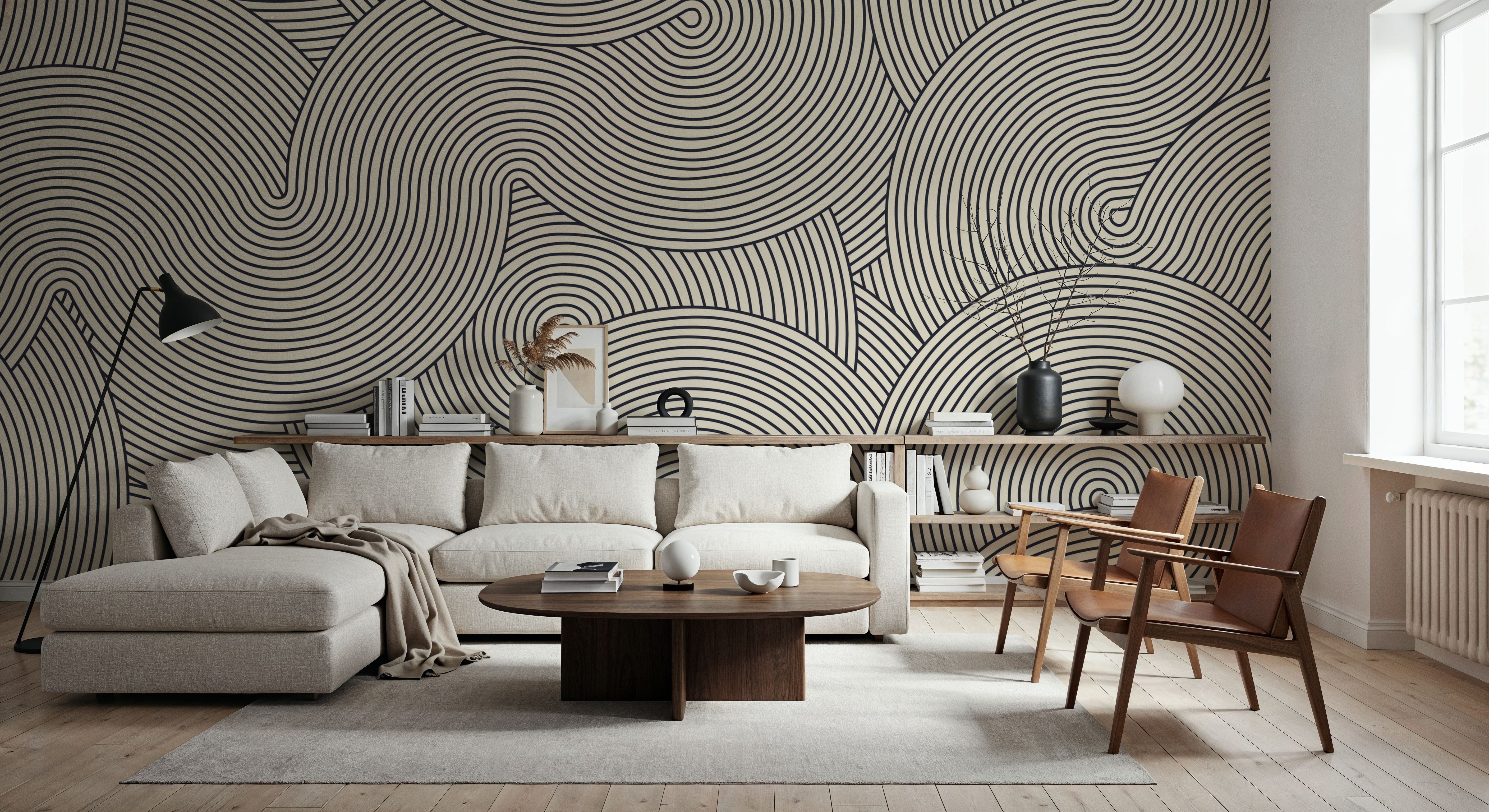 Hypnotic Swirl, Tapet