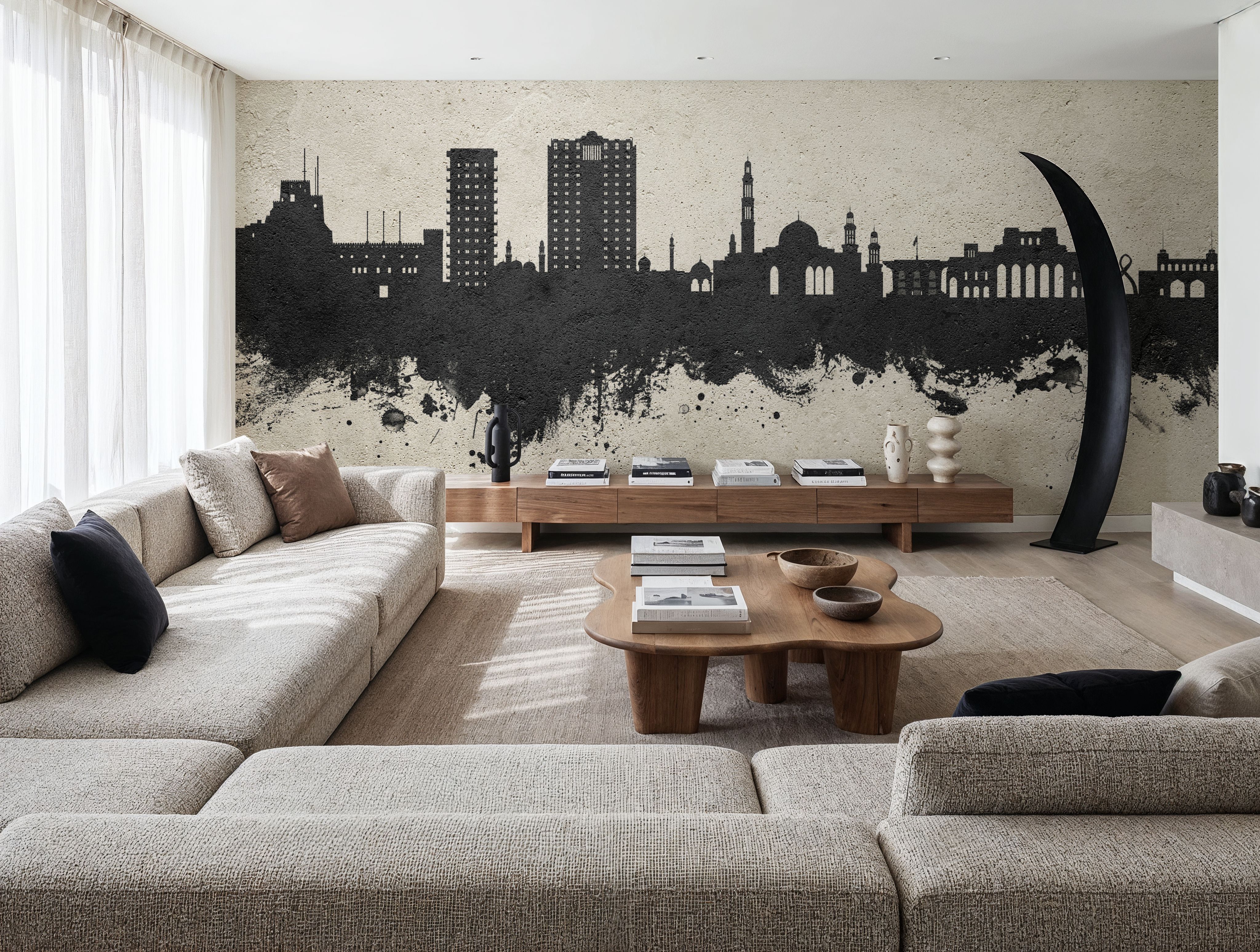 Muscat Oman Skyline Concrete