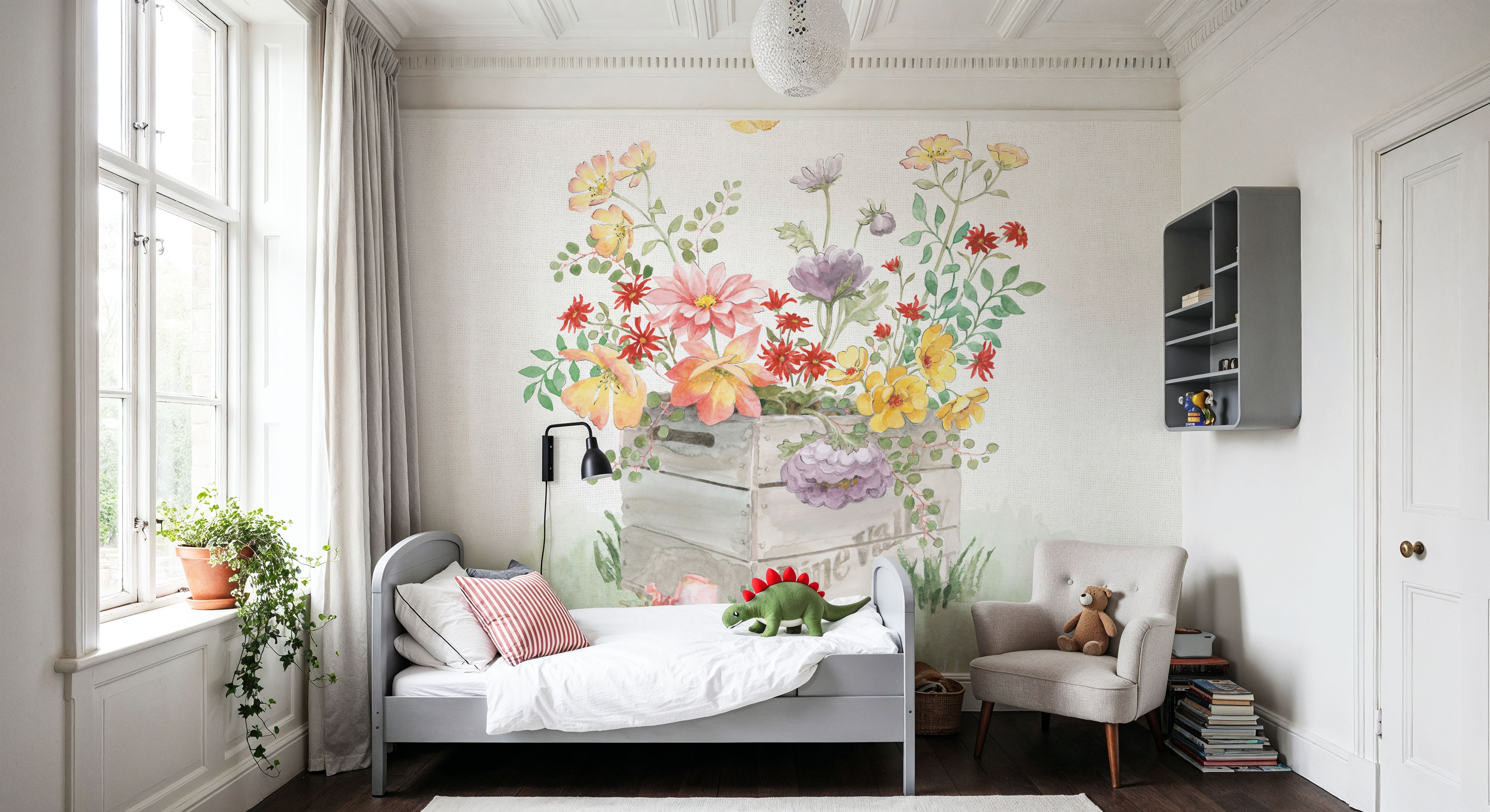 Soft Meadow IX, Wallpaper