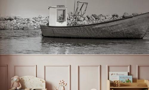 Fishing Boat Rest BW